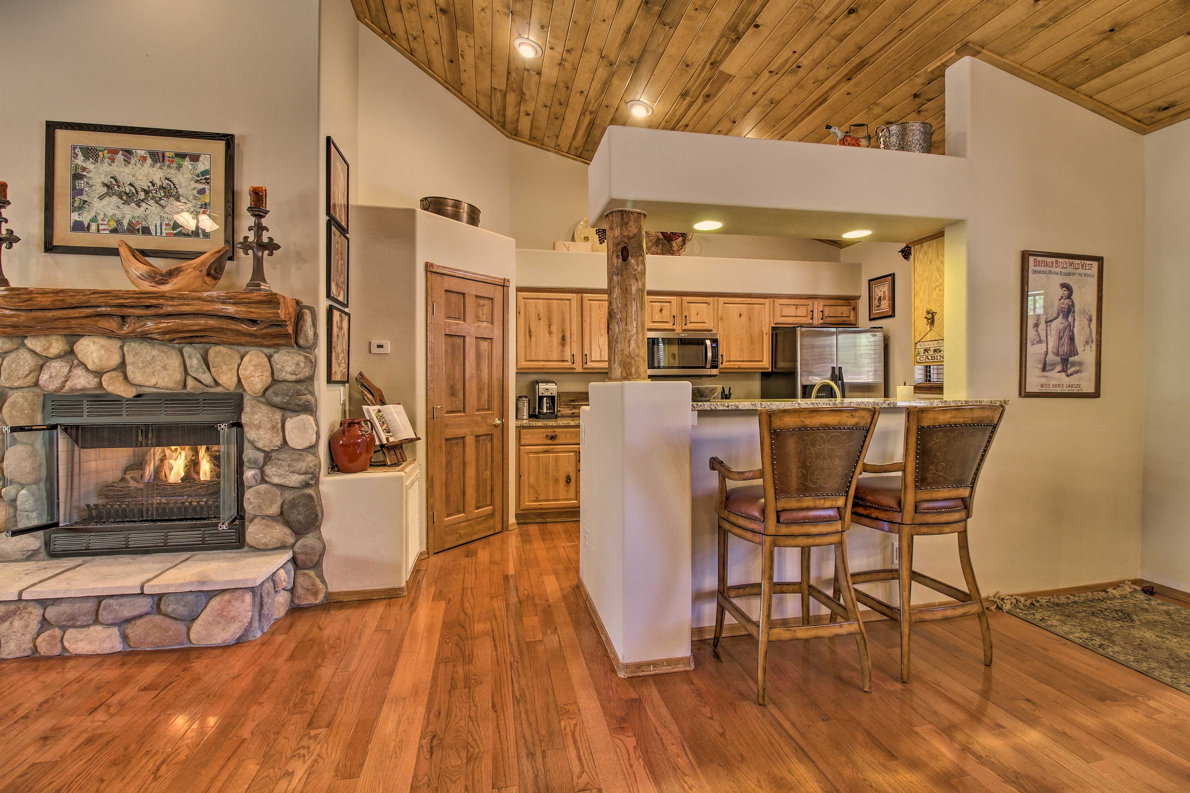 Near Golf & Hikes: Torreon Cabin w/ Furnished Deck