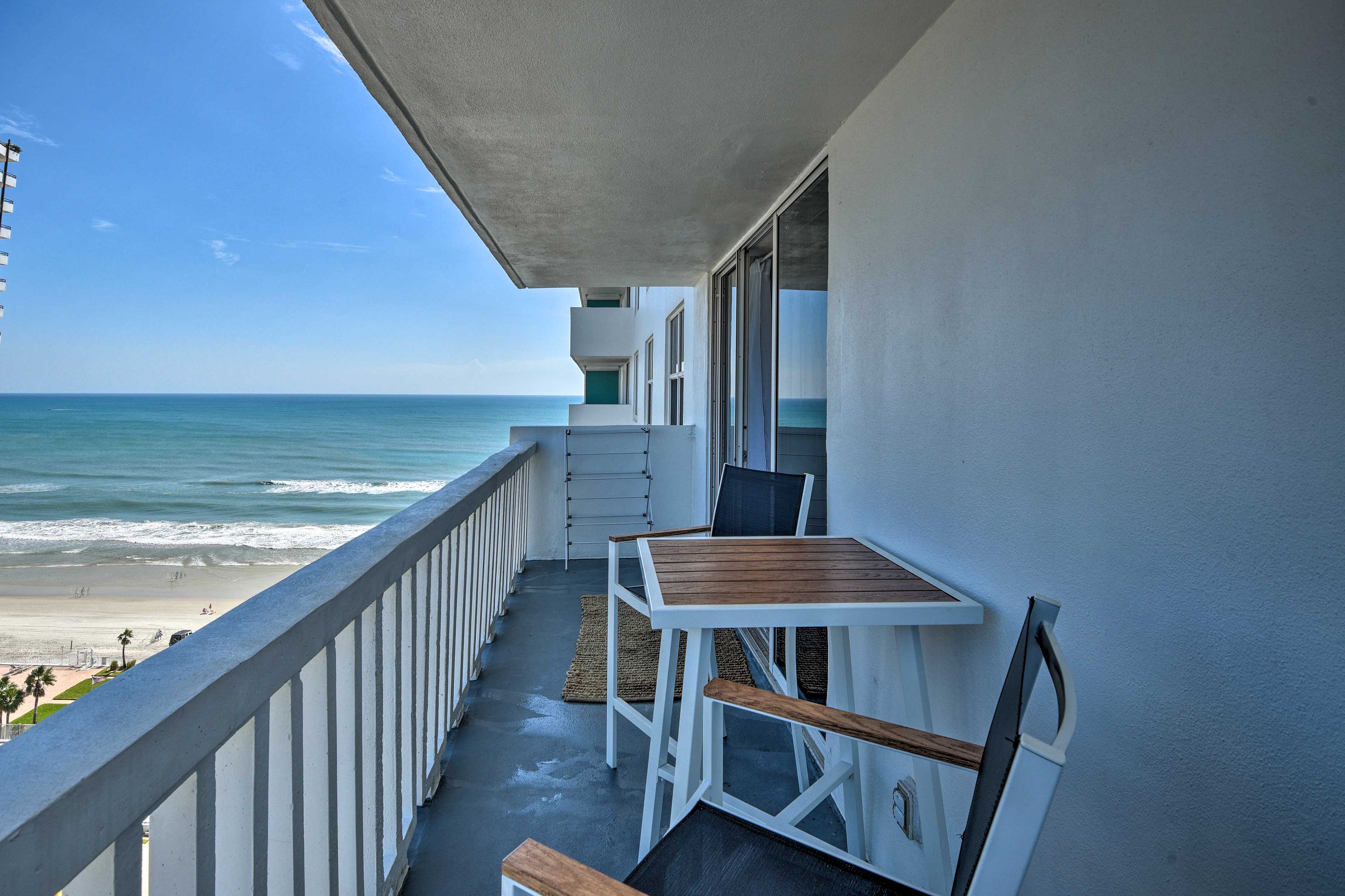 Property Image 1 - Daytona Beach Gem: Ocean Views & Heated Pool!