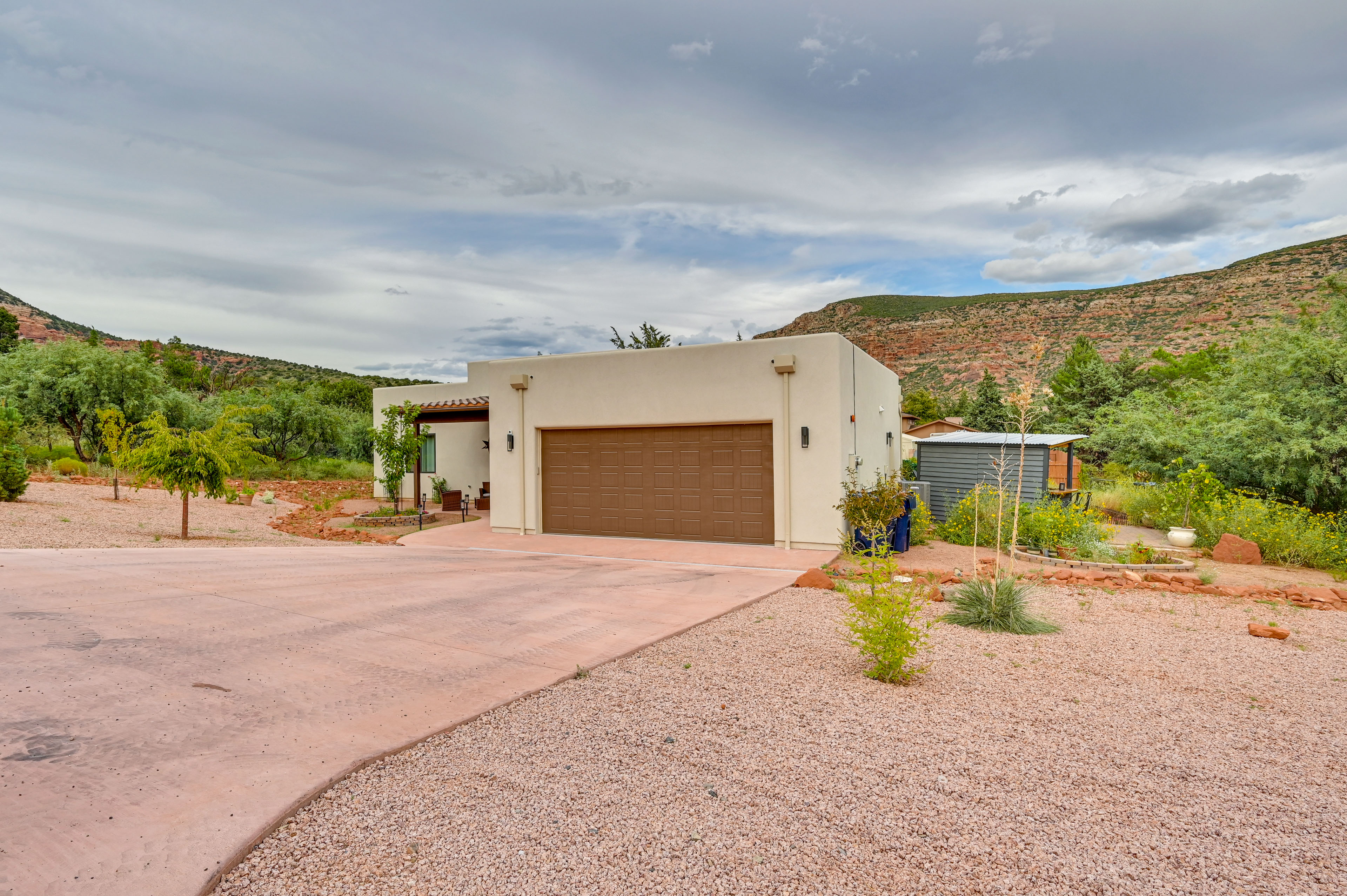 Property Image 1 - Sedona Retreat w/ Patio, Bar & Swim Spa!