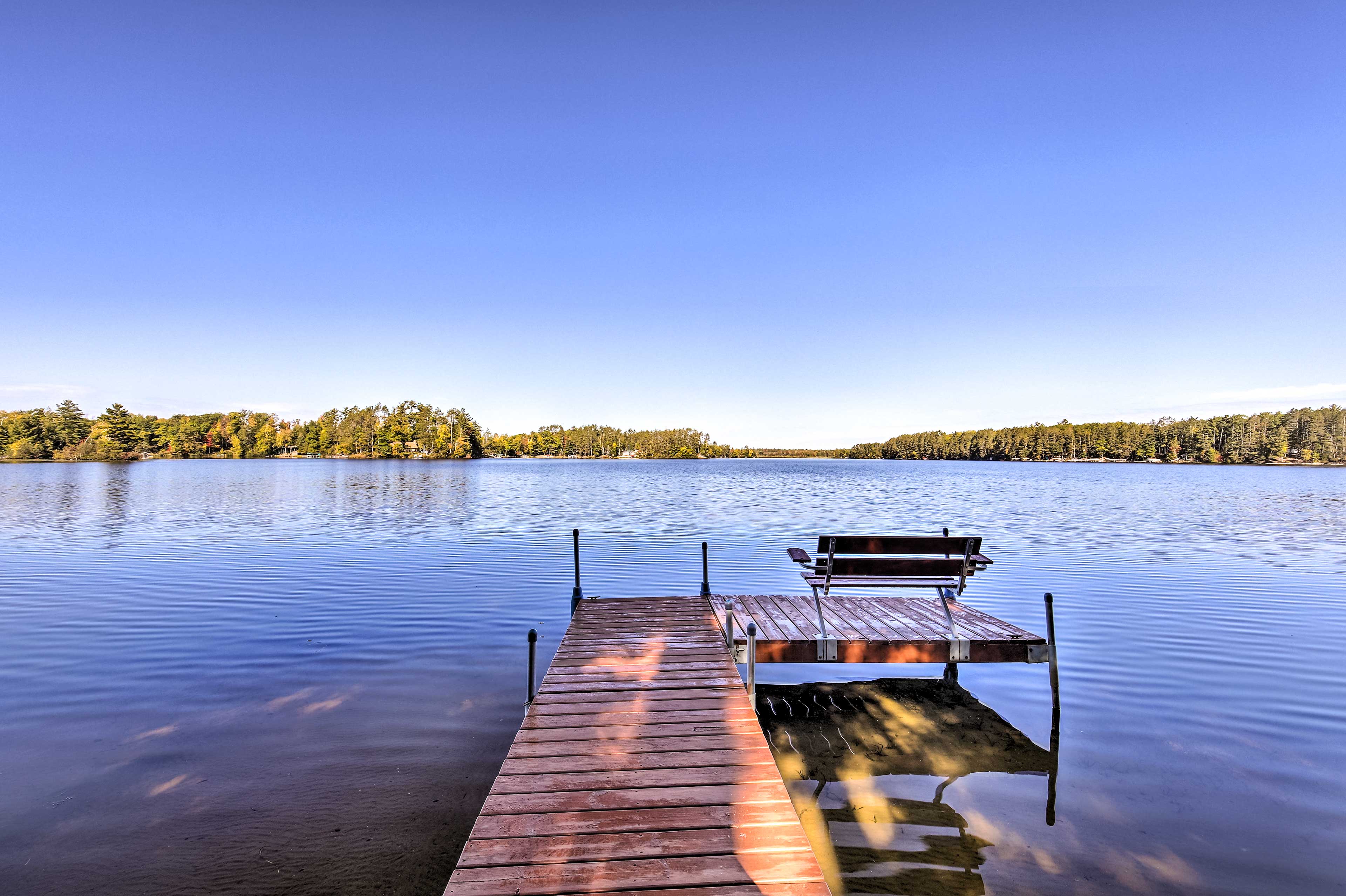 Property Image 2 - Elcho Escape w/ Private Dock on Post Lake!