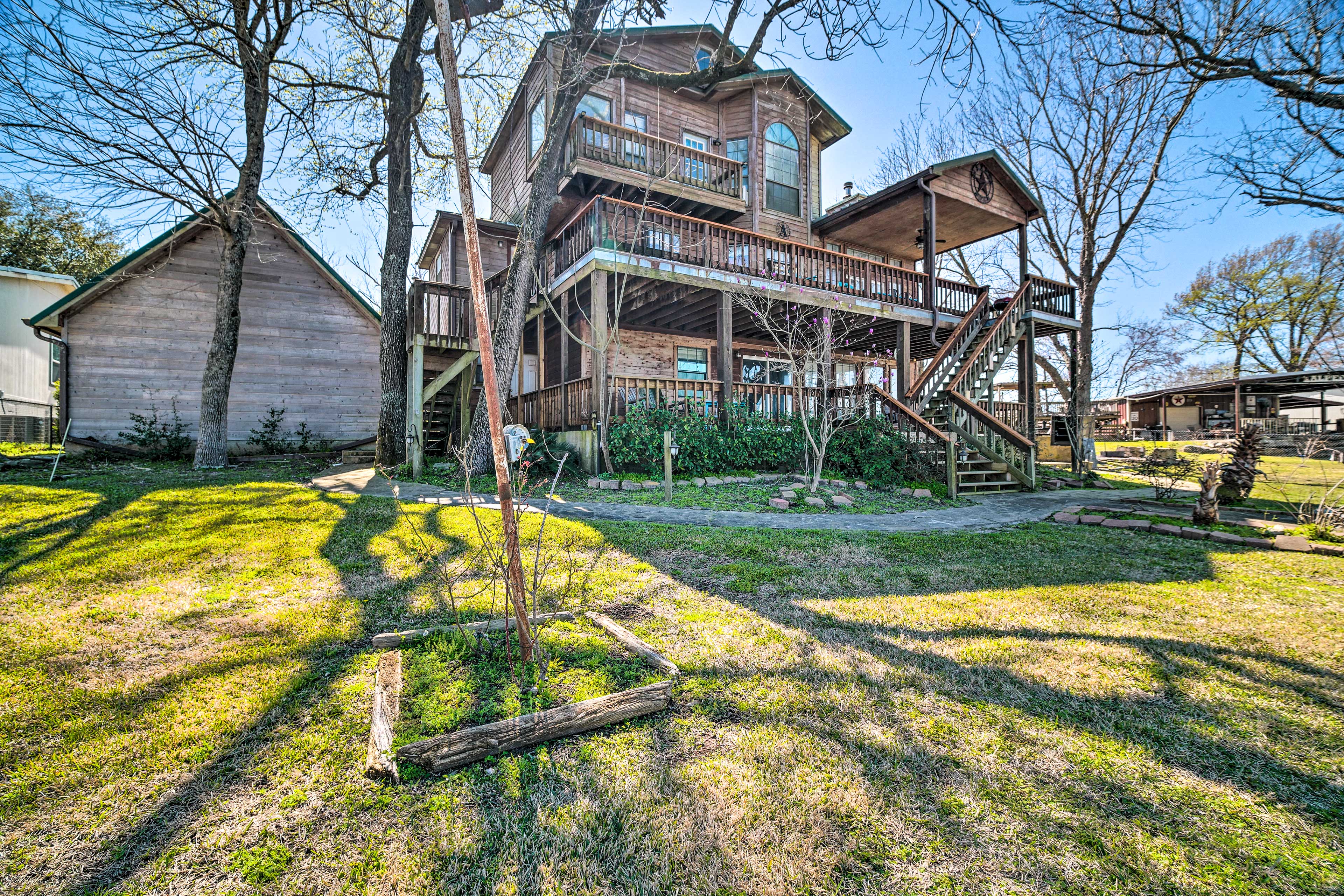Property Image 1 - Family Home w/ Boat Dock, Fire Pit + Balcony