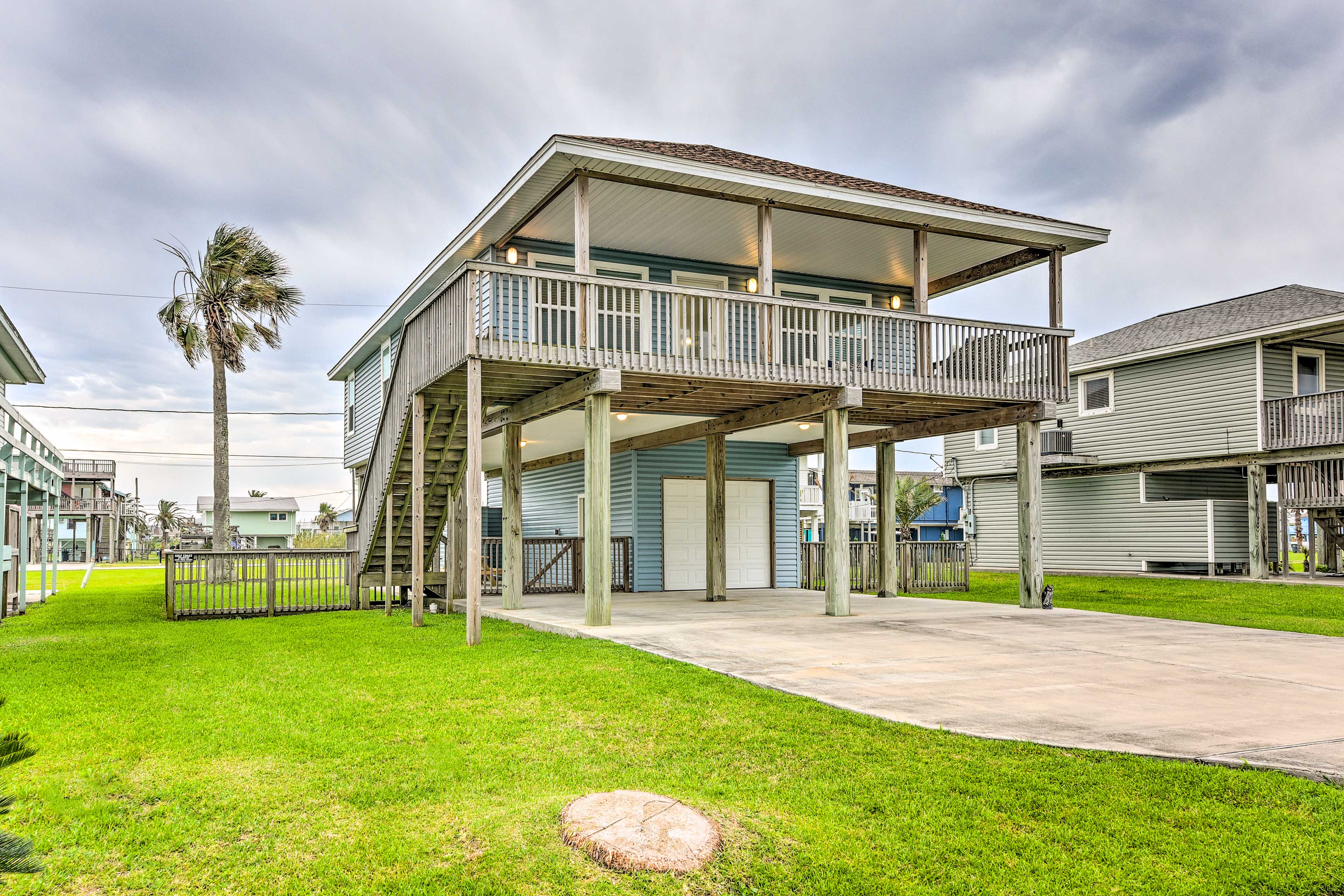 Property Image 1 - Family-Friendly Galveston Home: Walk to Beach