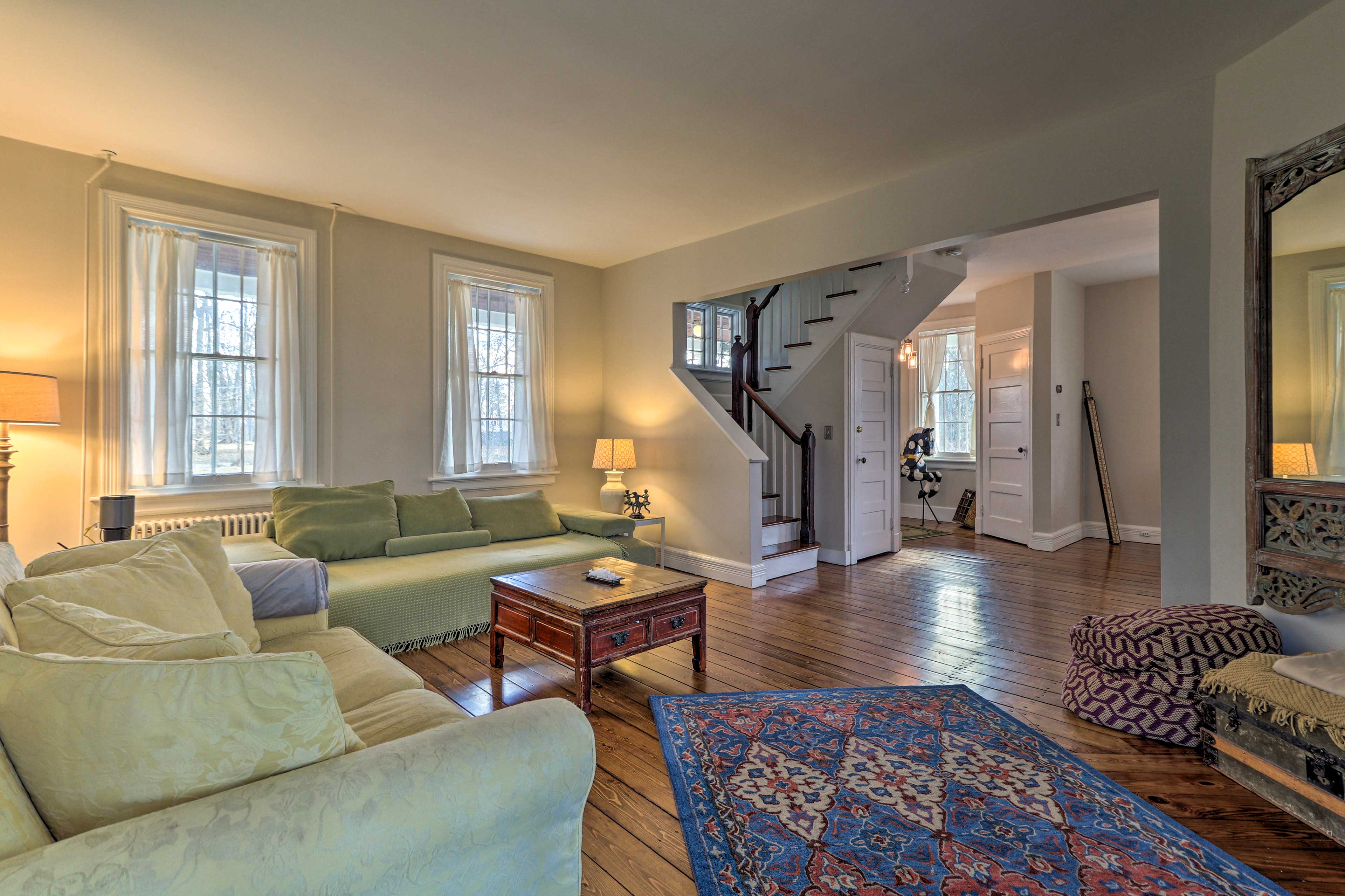Spacious Stone Ridge Family Home: 6 Private Acres! - Home Rental in ...
