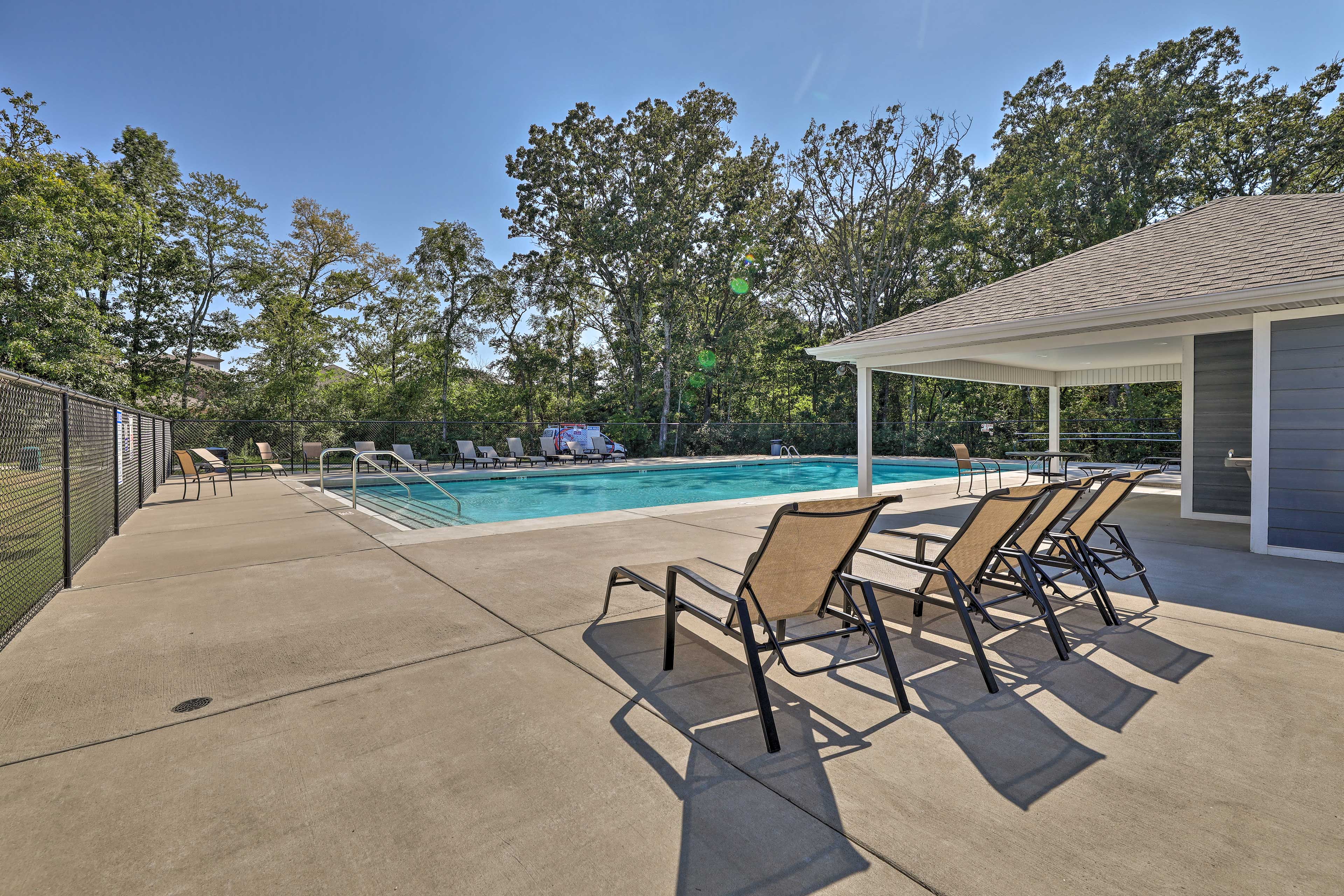 Property Image 2 - Fayetteville House: Pool Access & Gas Grill!