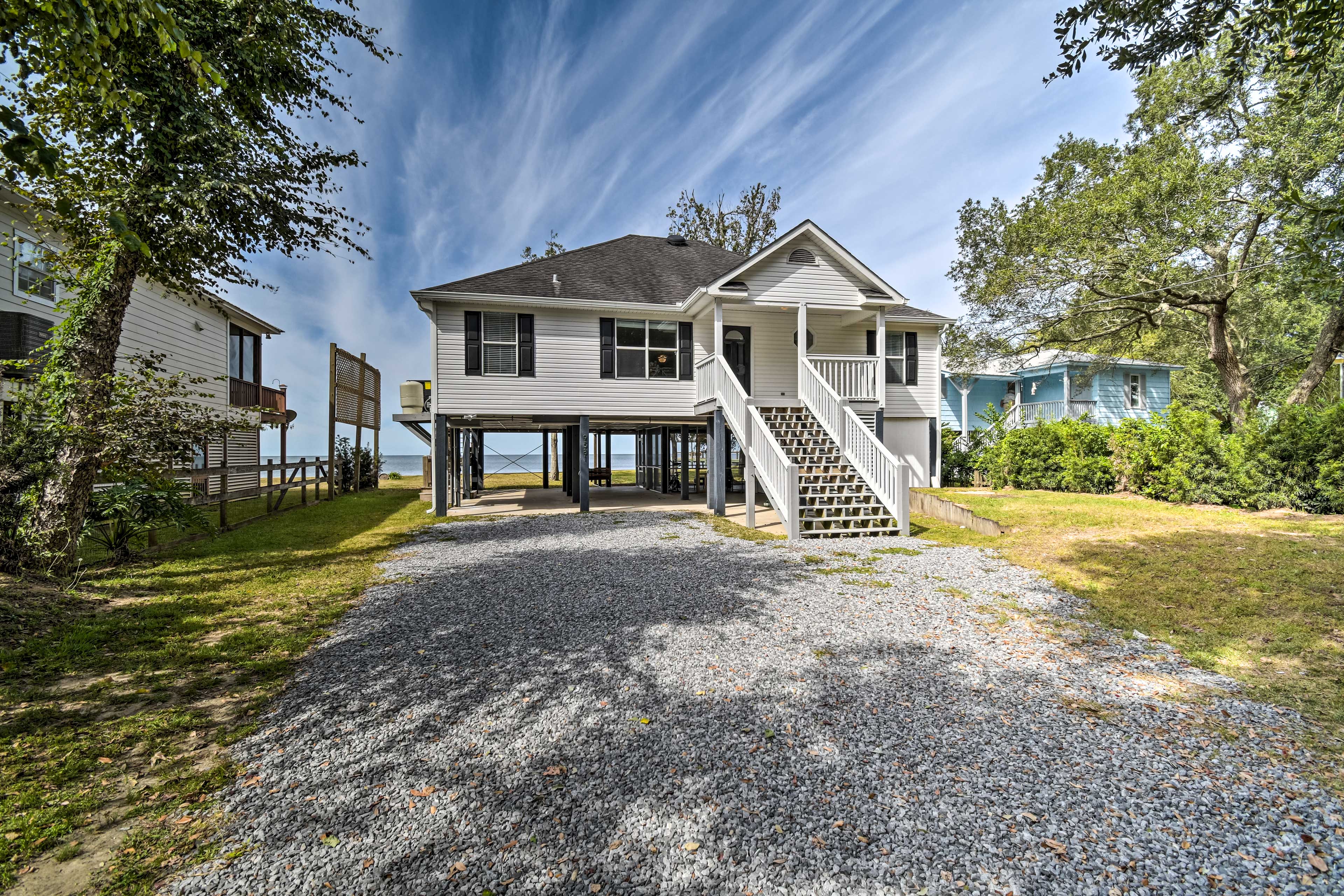 Property Image 1 - Foley Beach Cottage w/ Waterfront Backyard!