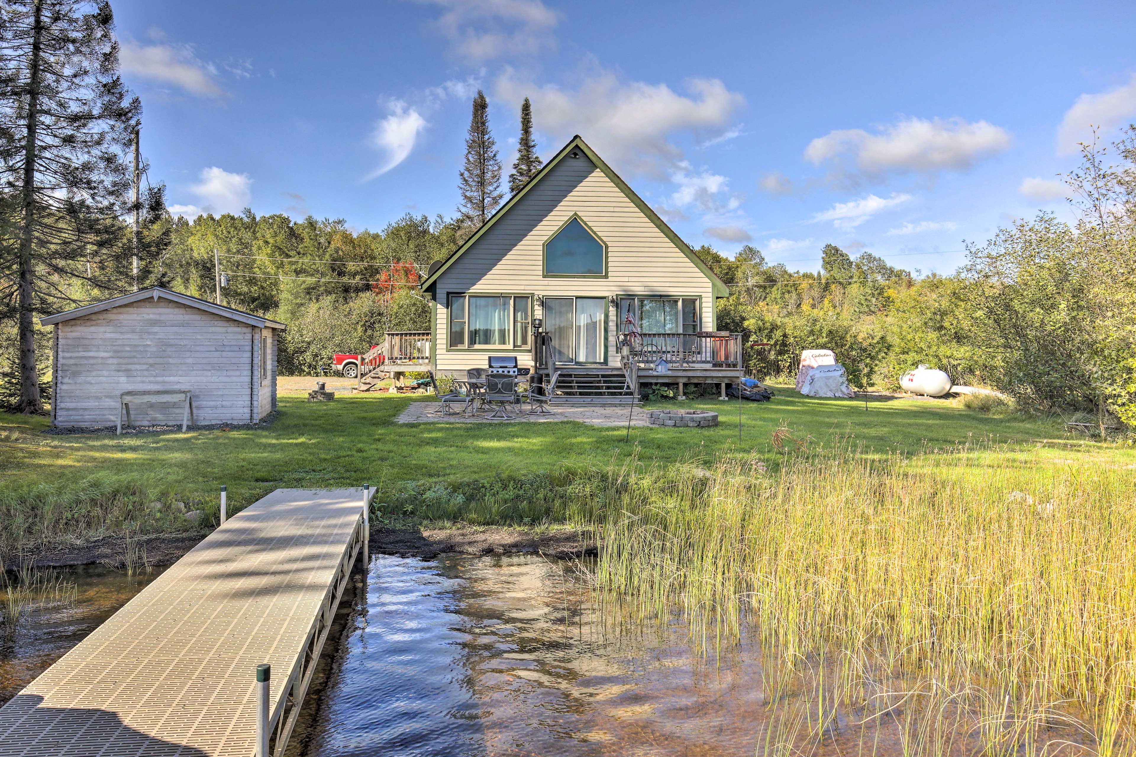 Property Image 1 - Hurley Lakefront Hideaway w/ Fire Pit & Dock!