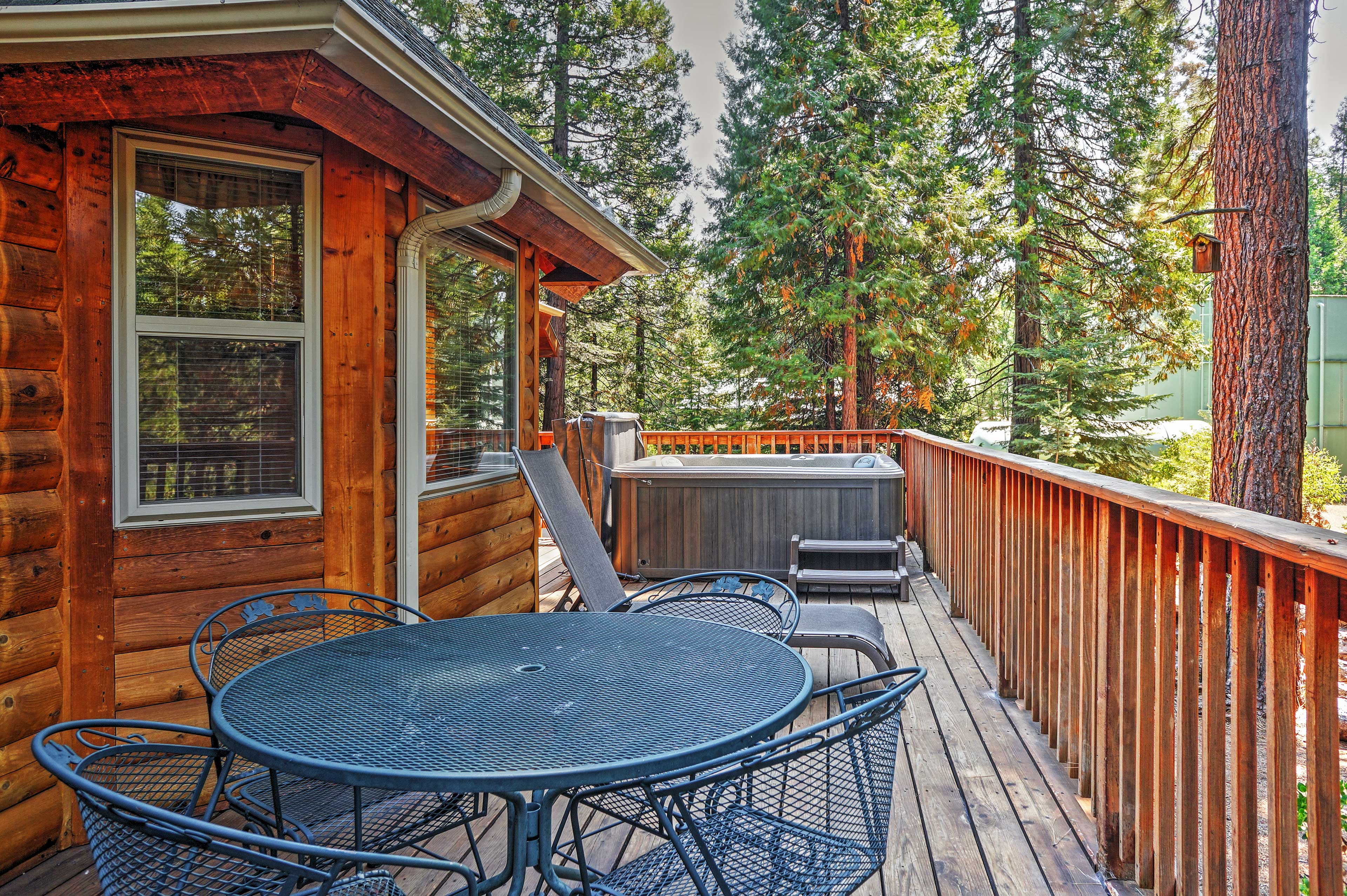 Property Image 1 - Shaver Lake Cabin w/ Hot Tub, Deck & Trail Access!