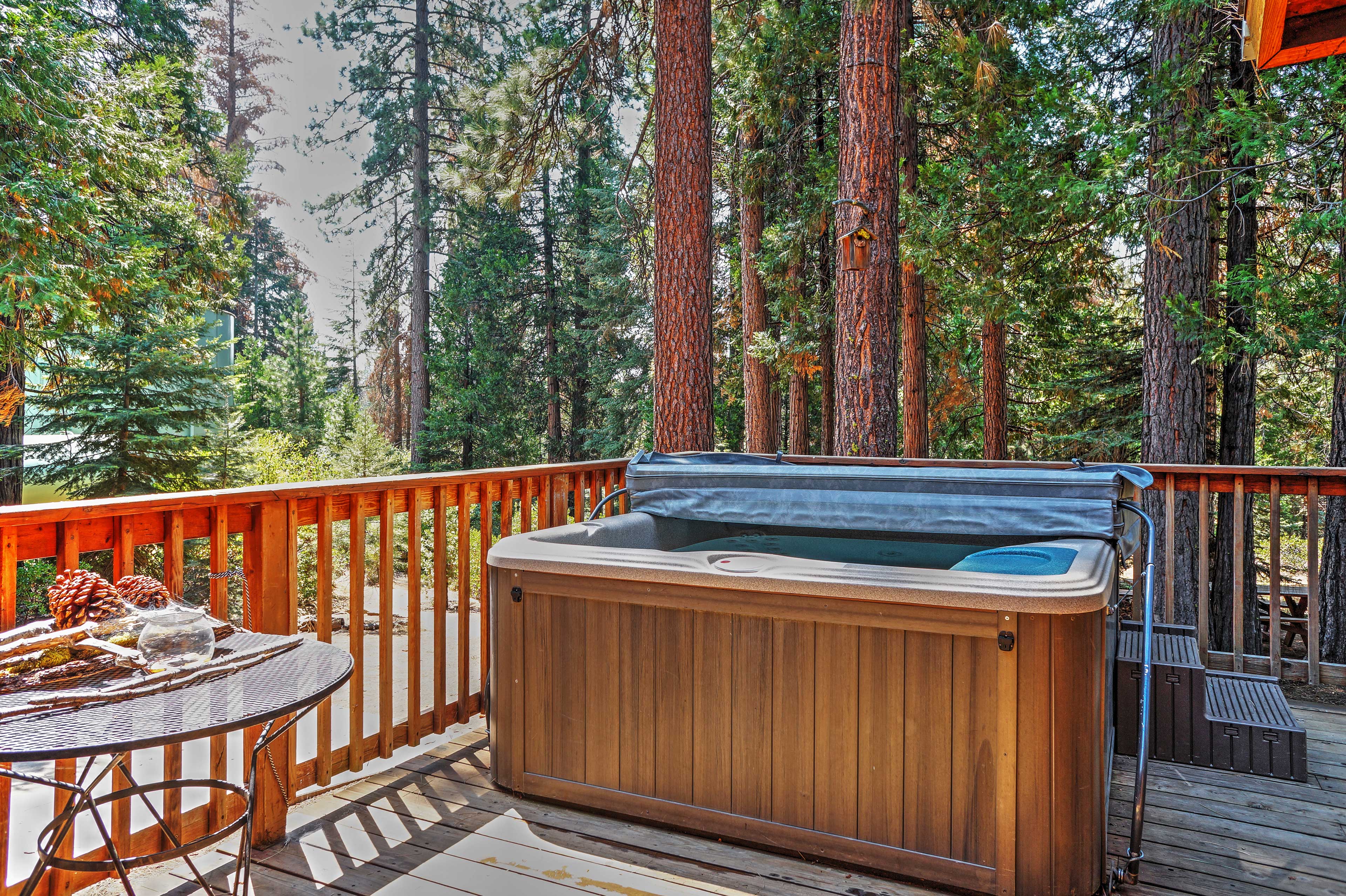 Property Image 2 - Shaver Lake Cabin w/ Hot Tub, Deck & Trail Access!