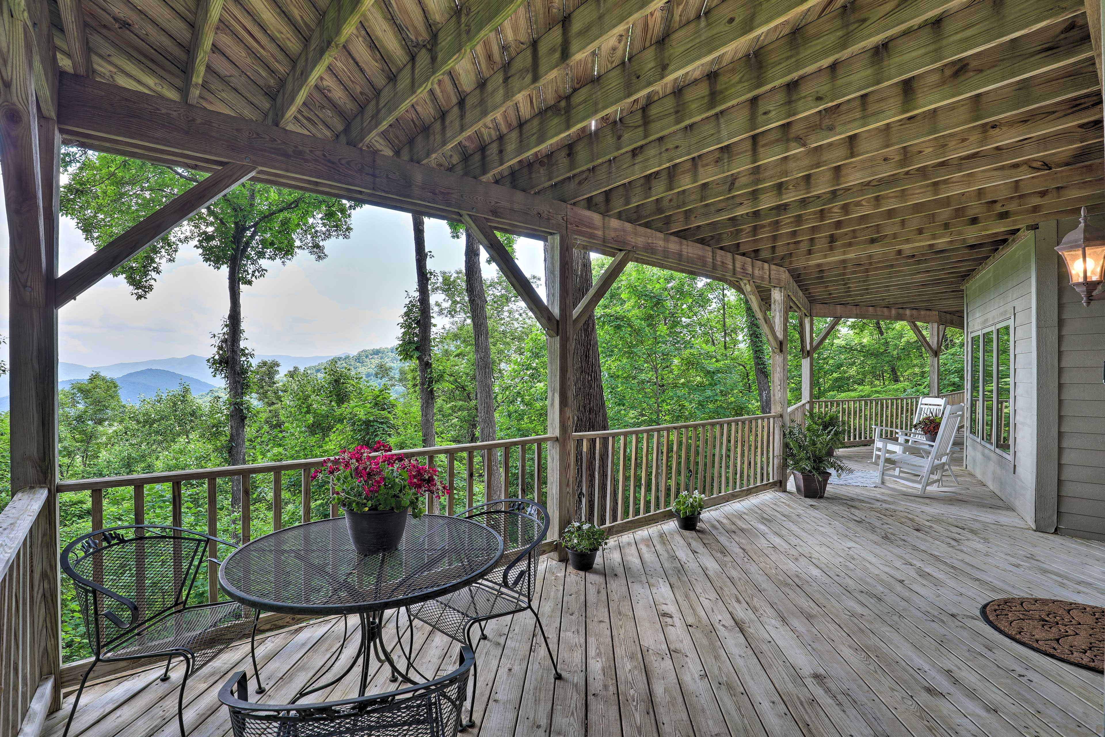 Property Image 2 - Black Mountain Gem w/ Inviting Deck & Scenic Views