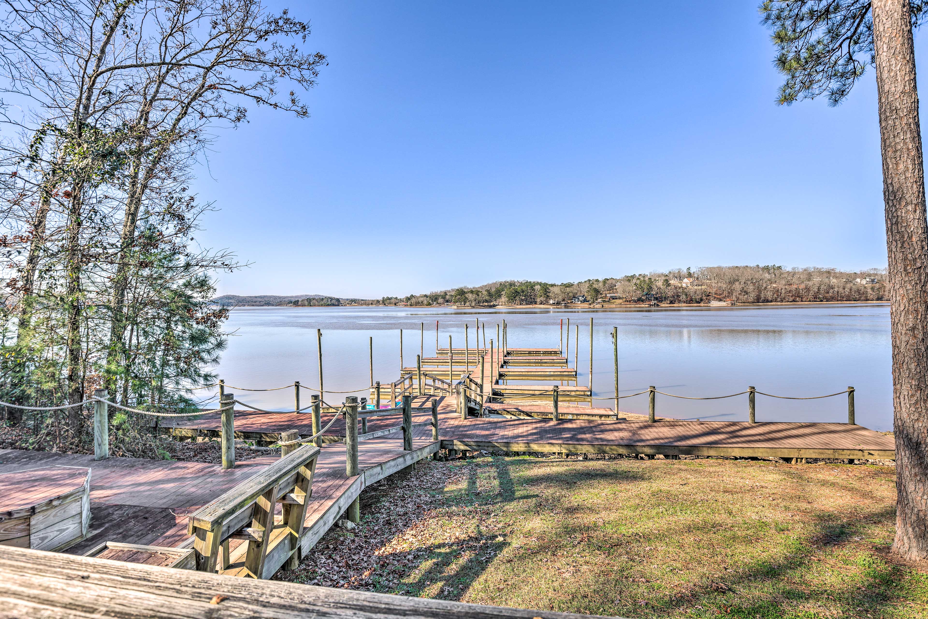 Property Image 2 - Lakefront Condo w/ Community Pool & Boat Dock