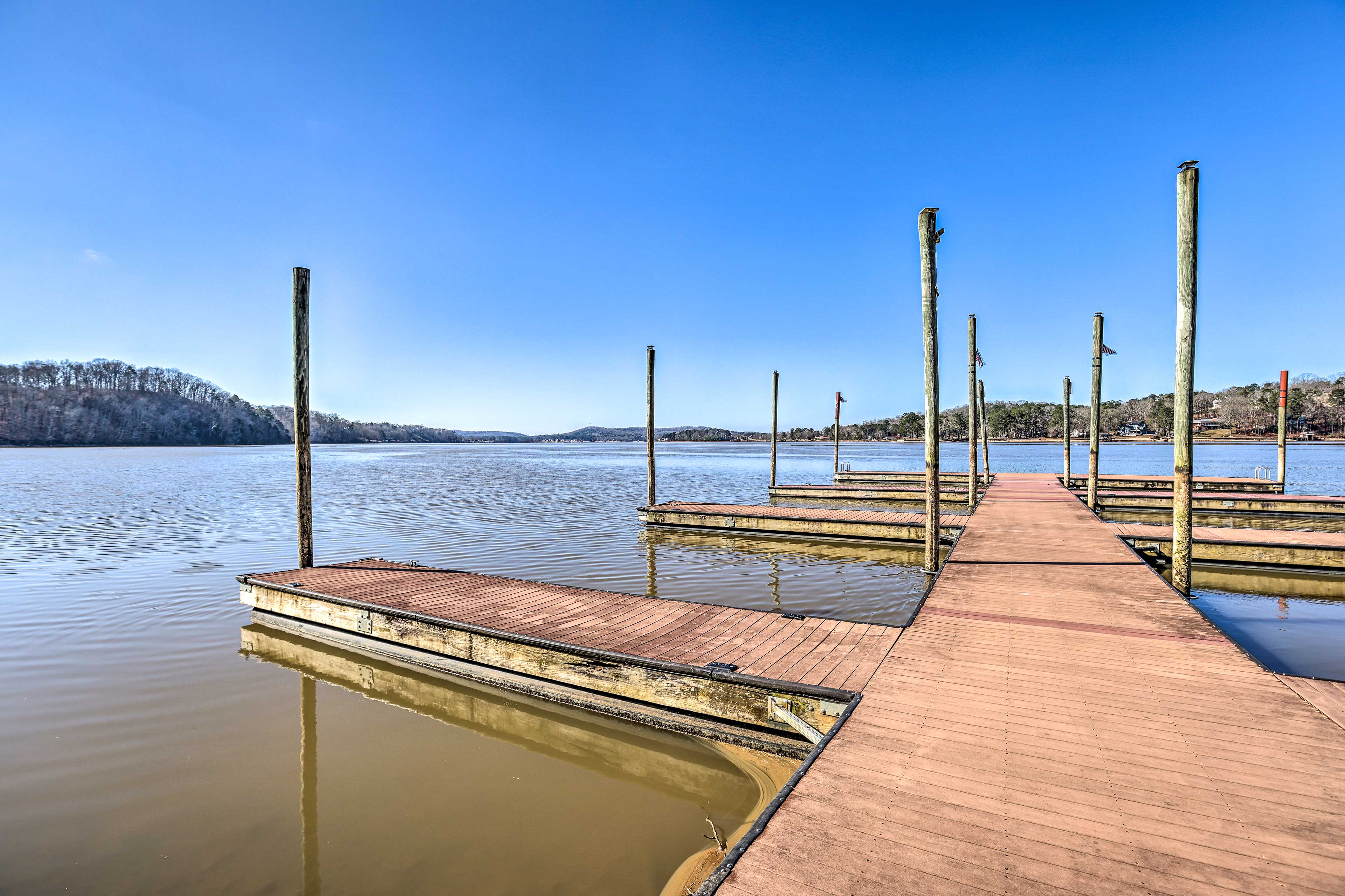 Property Image 1 - Lakefront Condo w/ Community Pool & Boat Dock