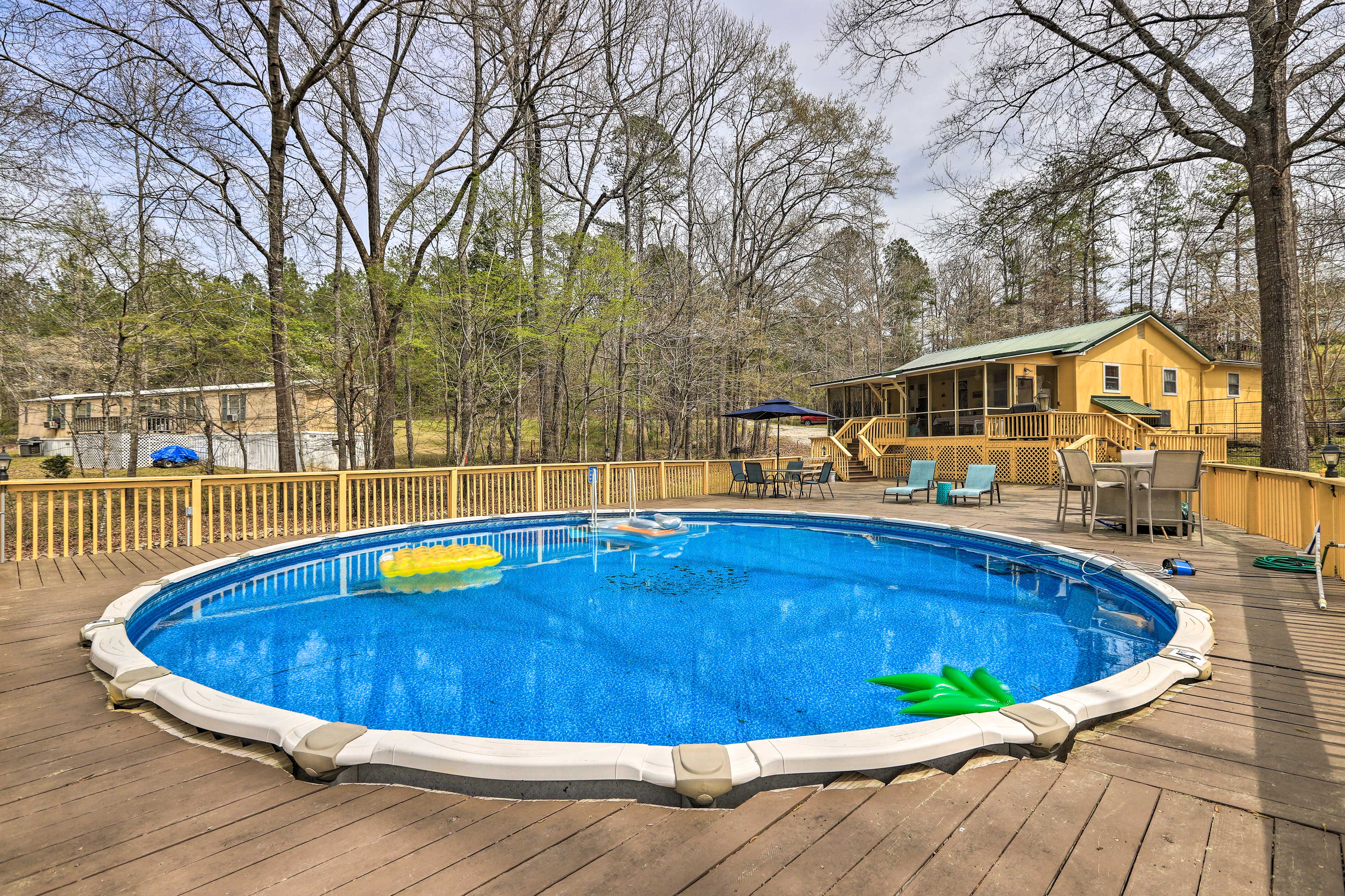Property Image 1 - Lakefront Sparta Home w/ Private Pool & Dock!