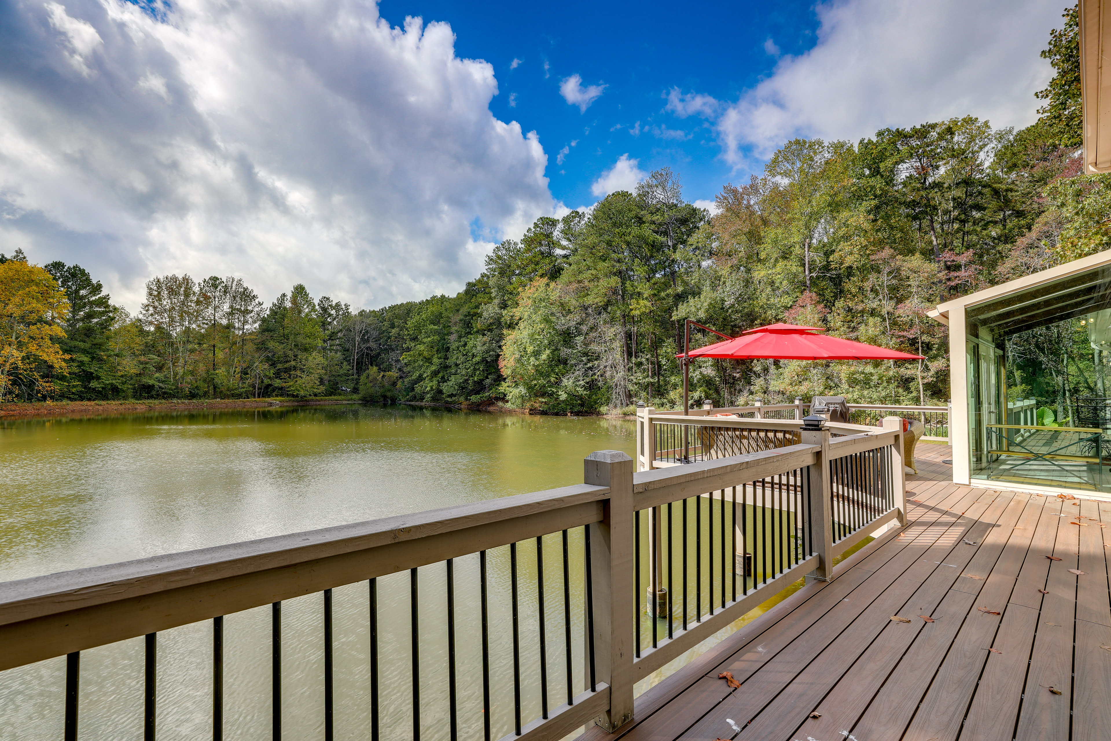 Property Image 1 - Lawrenceville Gem w/ Boat Dock on Private Lake!