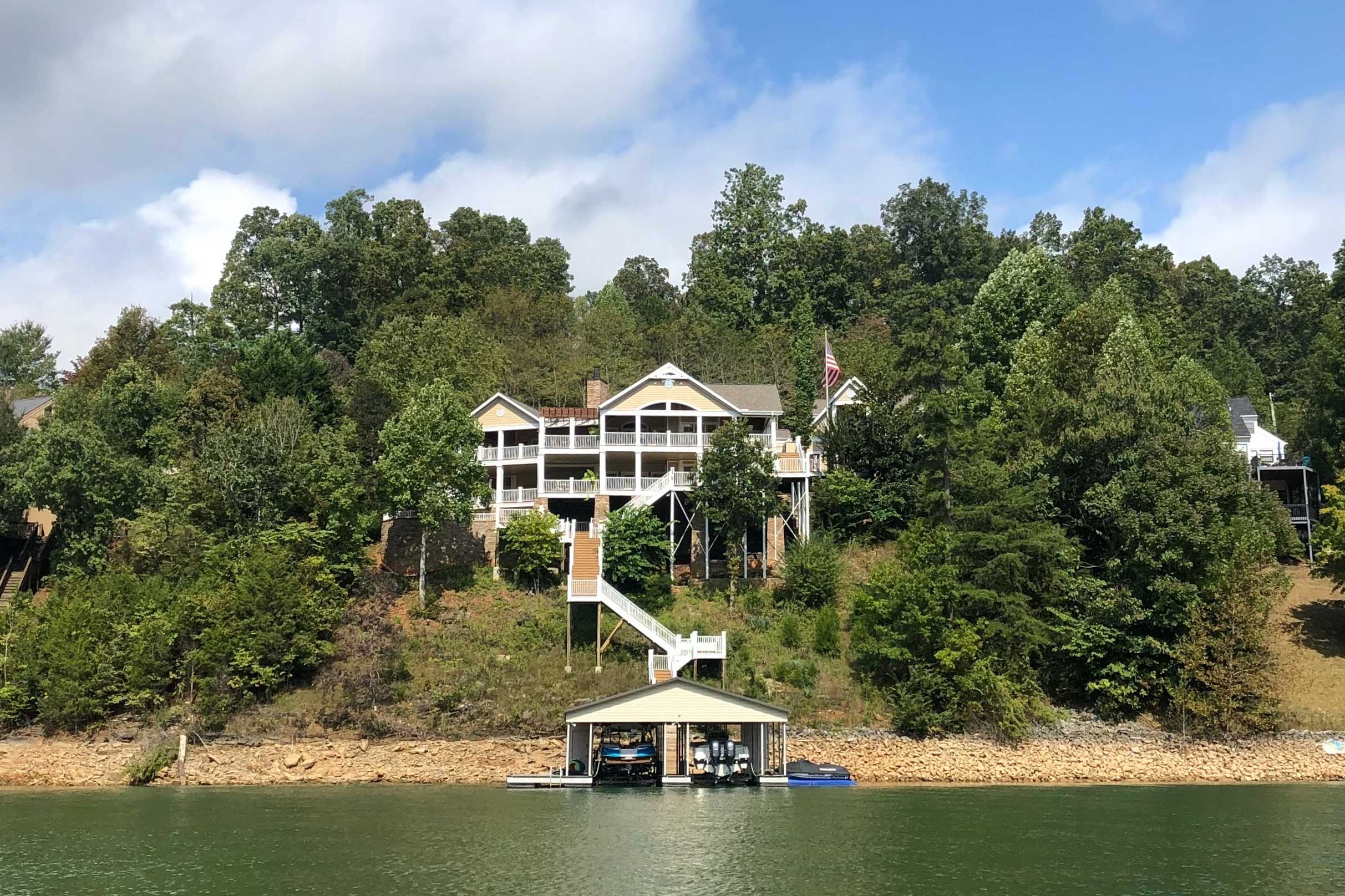 Property Image 1 - Luxe Lakefront Home on Norris Lake w/ Boat Slip!