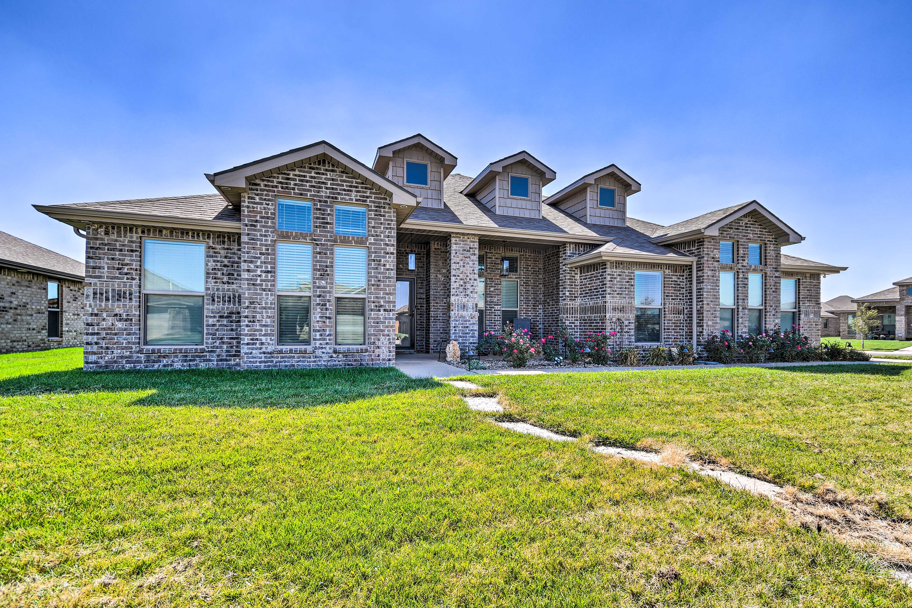 Property Image 1 - Modern Amarillo House w/ Fire Pit + Hot Tub!