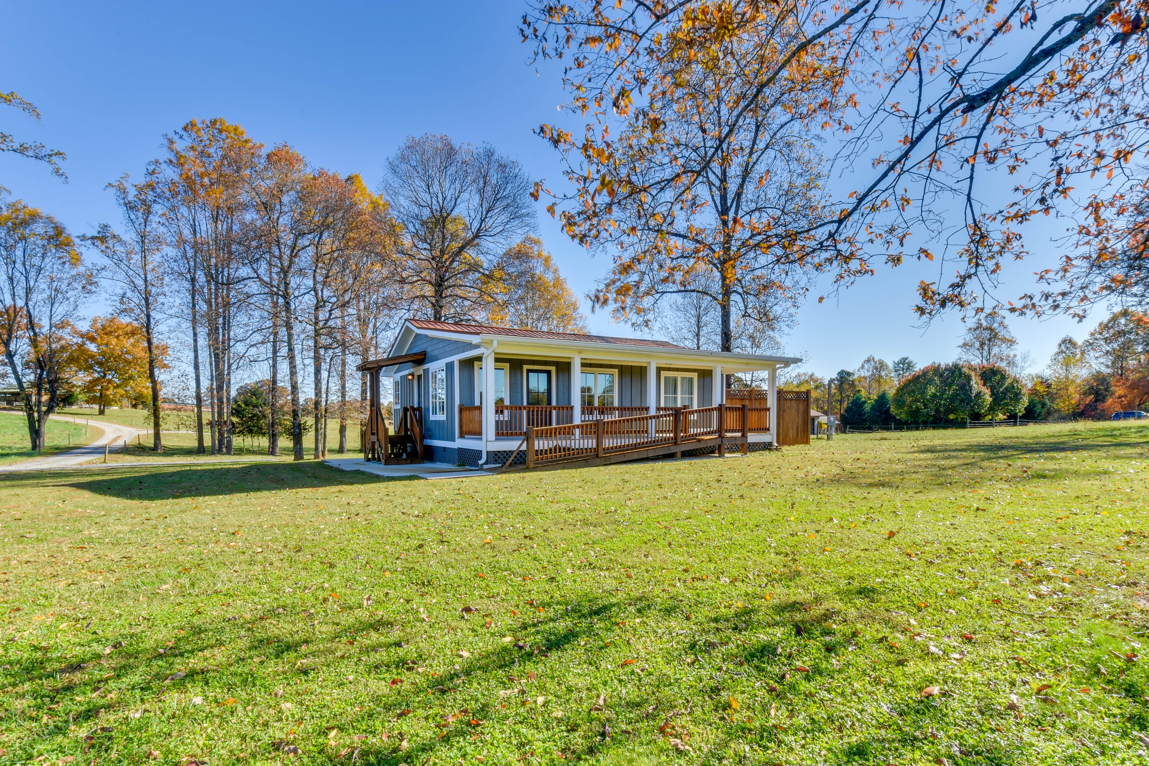 Property Image 1 - Modern Clarkesville Cottage w/ Decks & Patio!