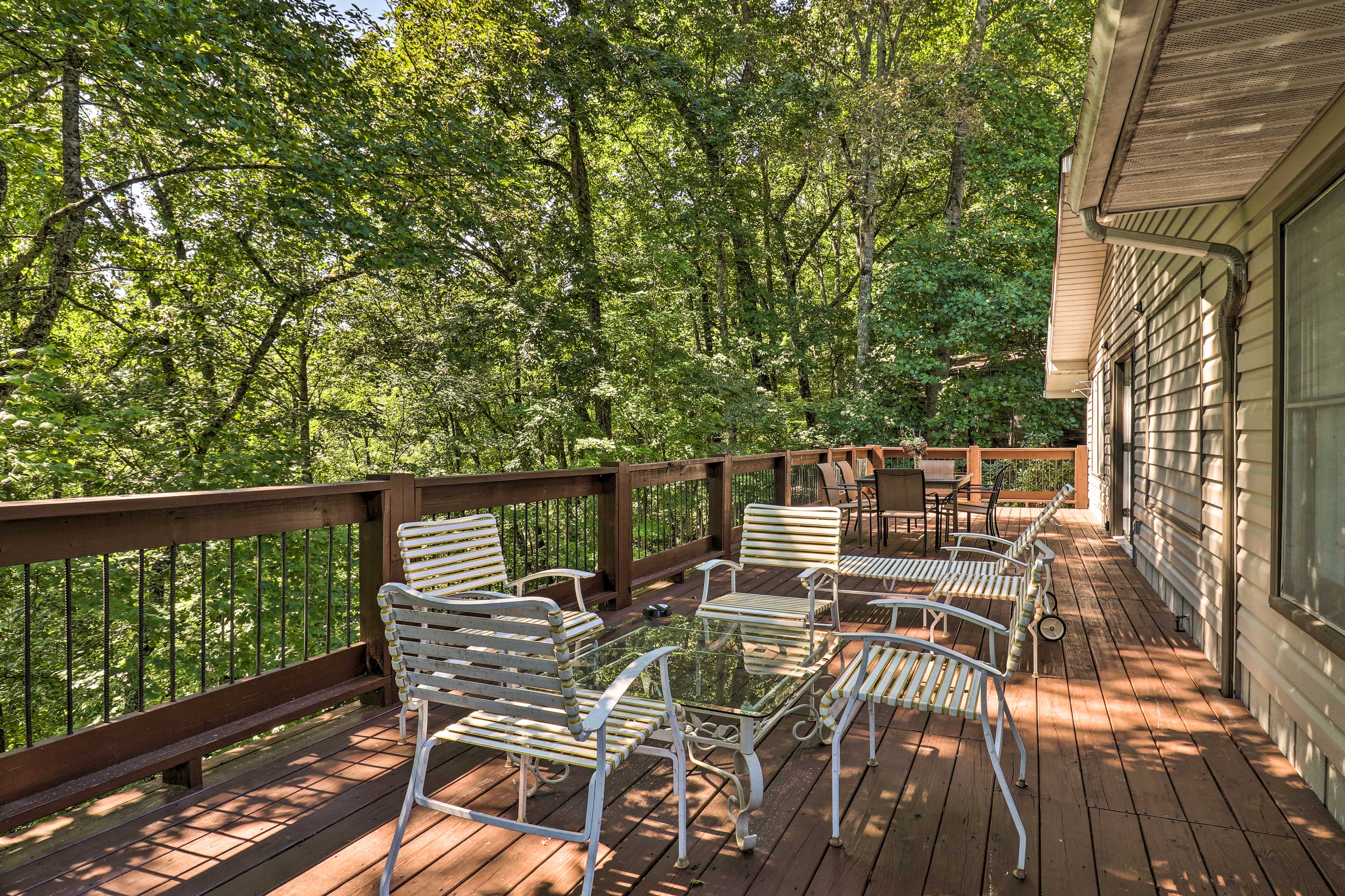 Property Image 2 - Mountain Retreat w/ Gazebo, Fire Pit & Huge Deck!