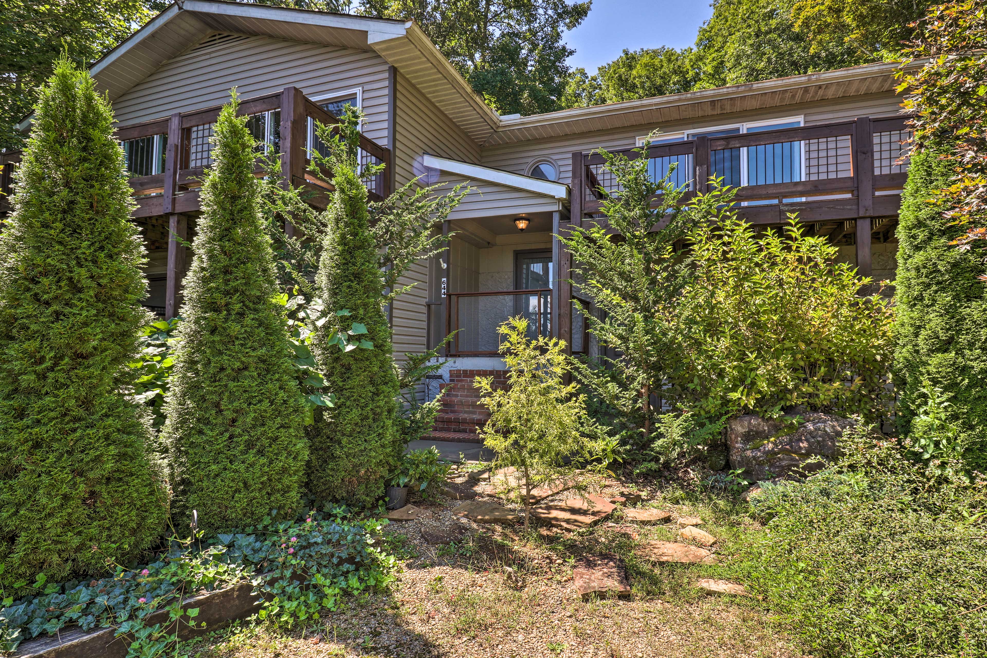 Property Image 1 - Mountain Retreat w/ Gazebo, Fire Pit & Huge Deck!