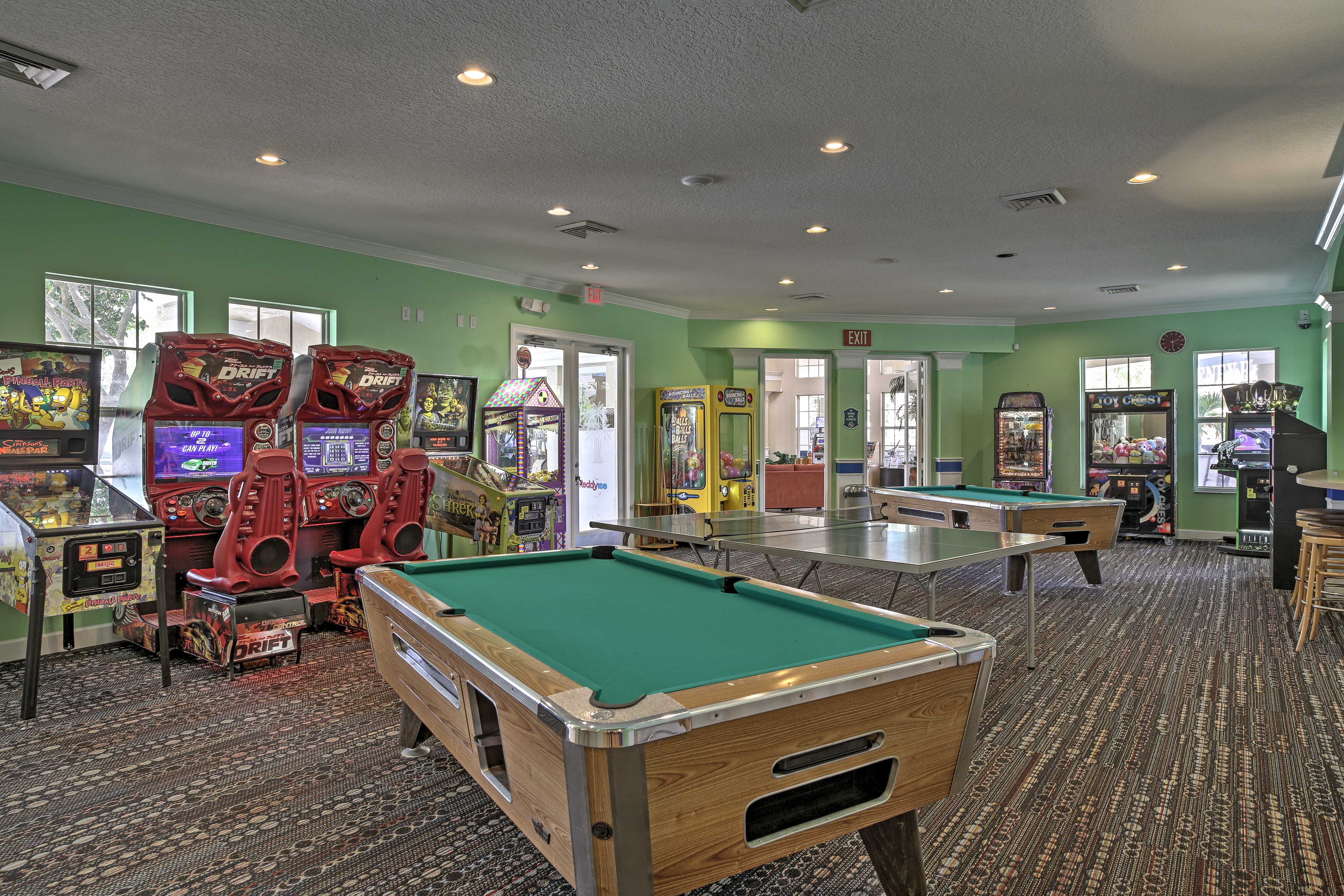 Property Image 2 - Disney Escape w/ Arcade, Pool & Themed Rooms!