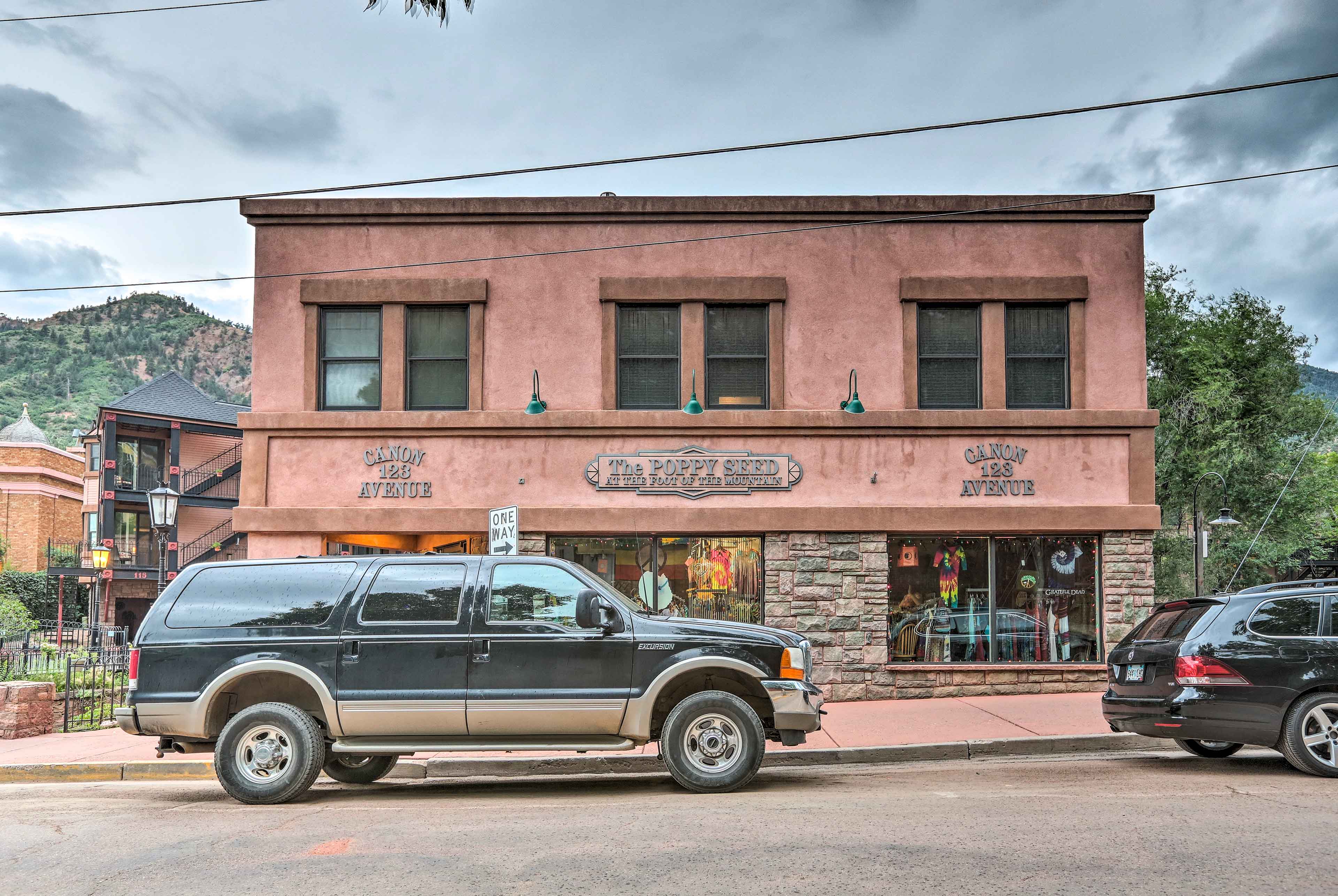 Property Image 2 - Downtown Manitou Springs Home: Tranquil Creek View