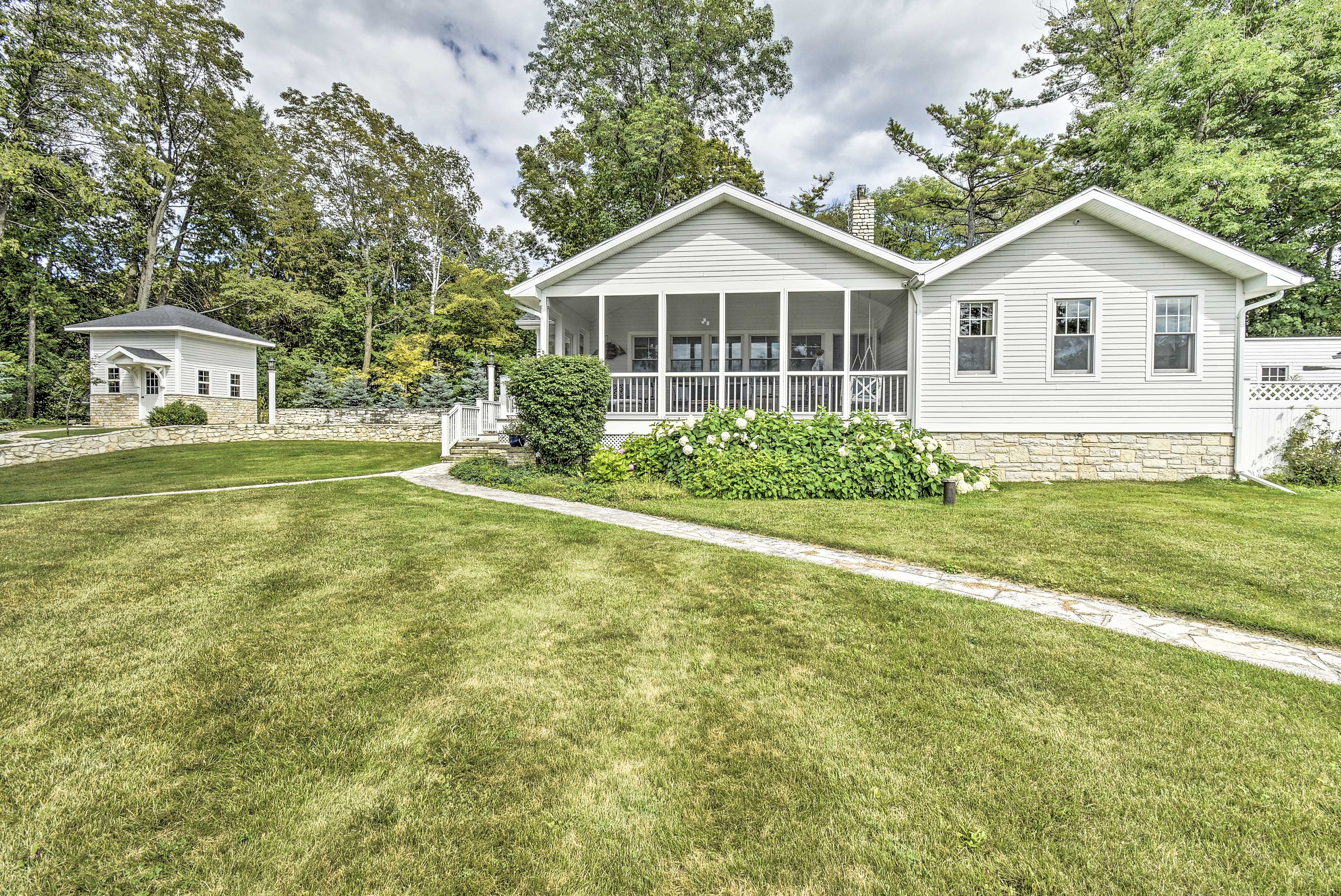 Property Image 1 - Ephraim Home w/ Yard - Walk to Lake Michigan!