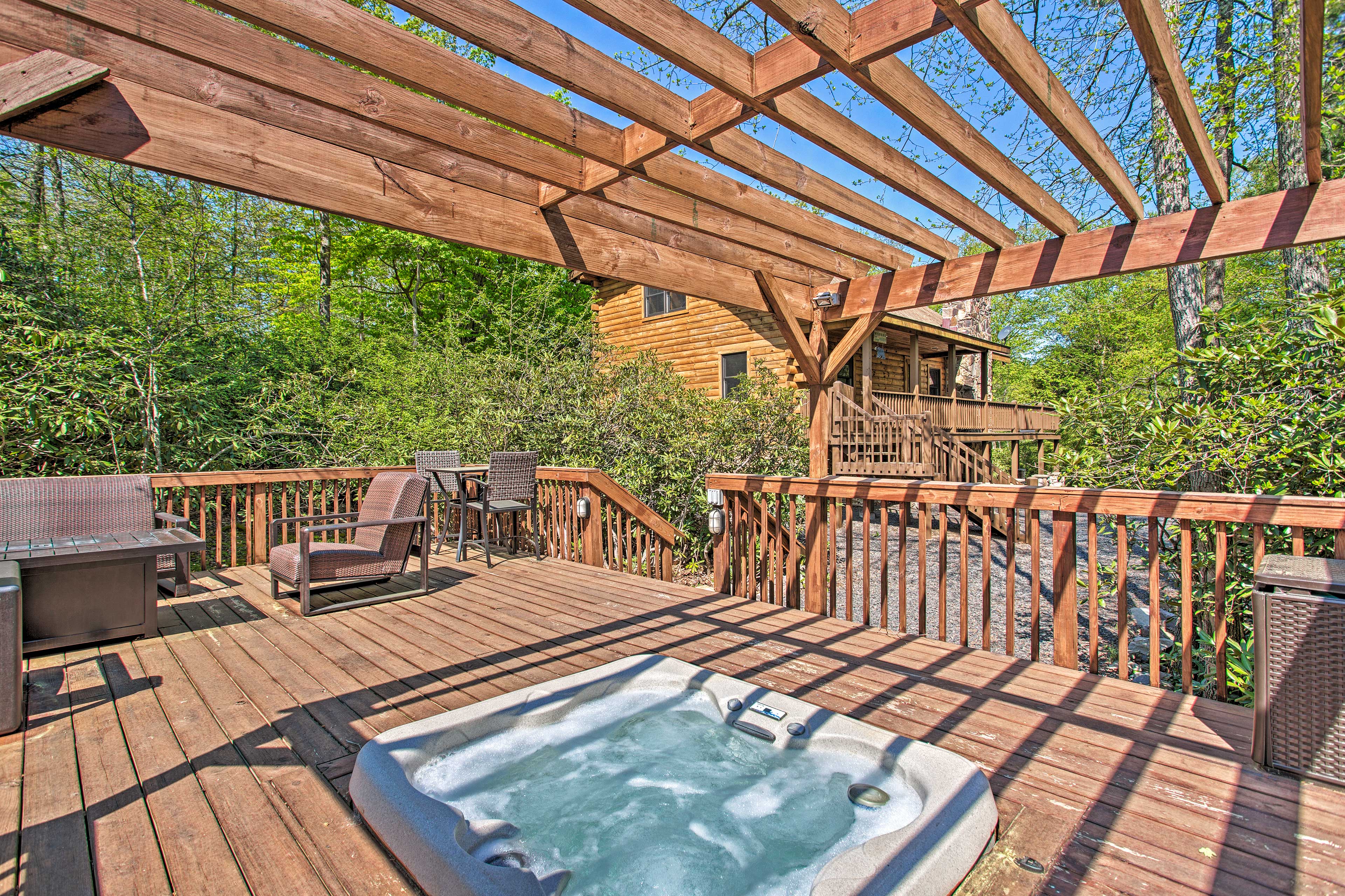 Property Image 2 - Deluxe Family Cabin w/ Fire Pit & Pool Access!