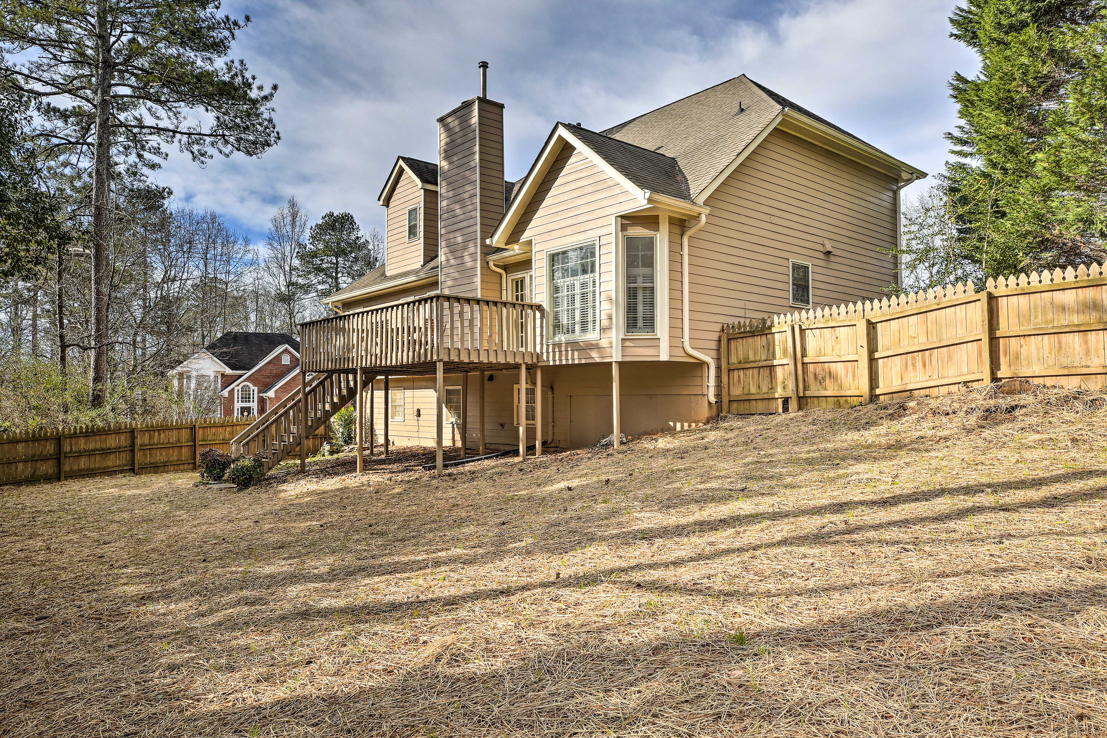 Deck + Yard: Family-Friendly Lawrenceville Home!