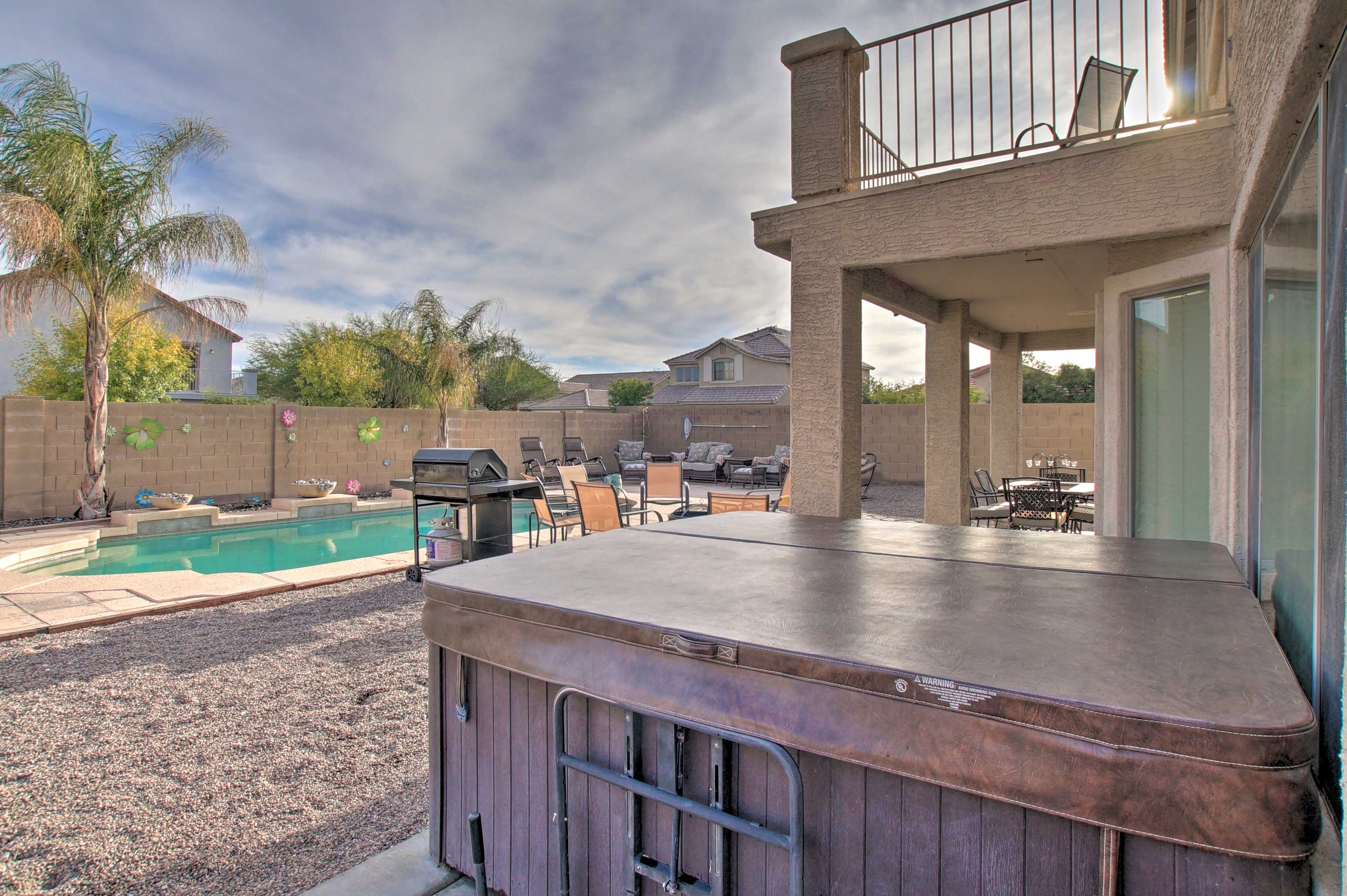 Property Image 2 - San Tan Valley Home w/ Private Pool & Hot Tub!