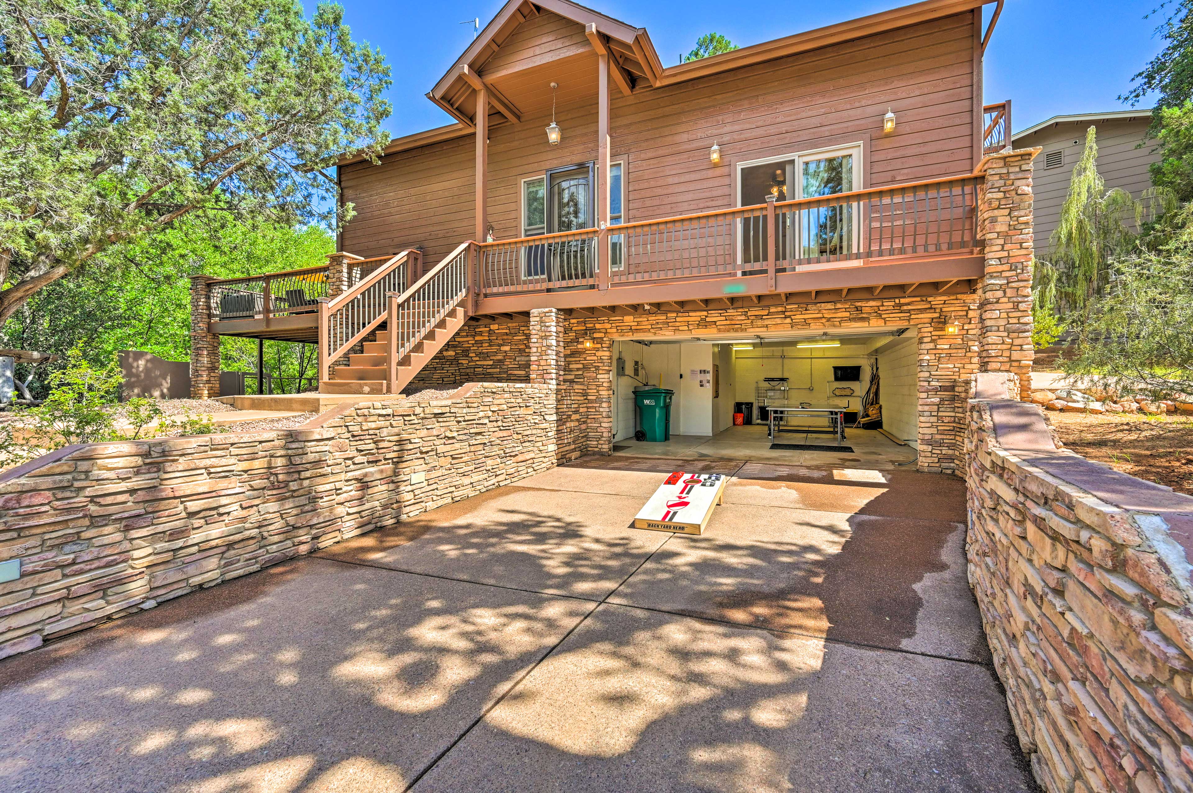 Property Image 1 - Log Cabin in Payson w/ Deck, Mtn & Creek Views