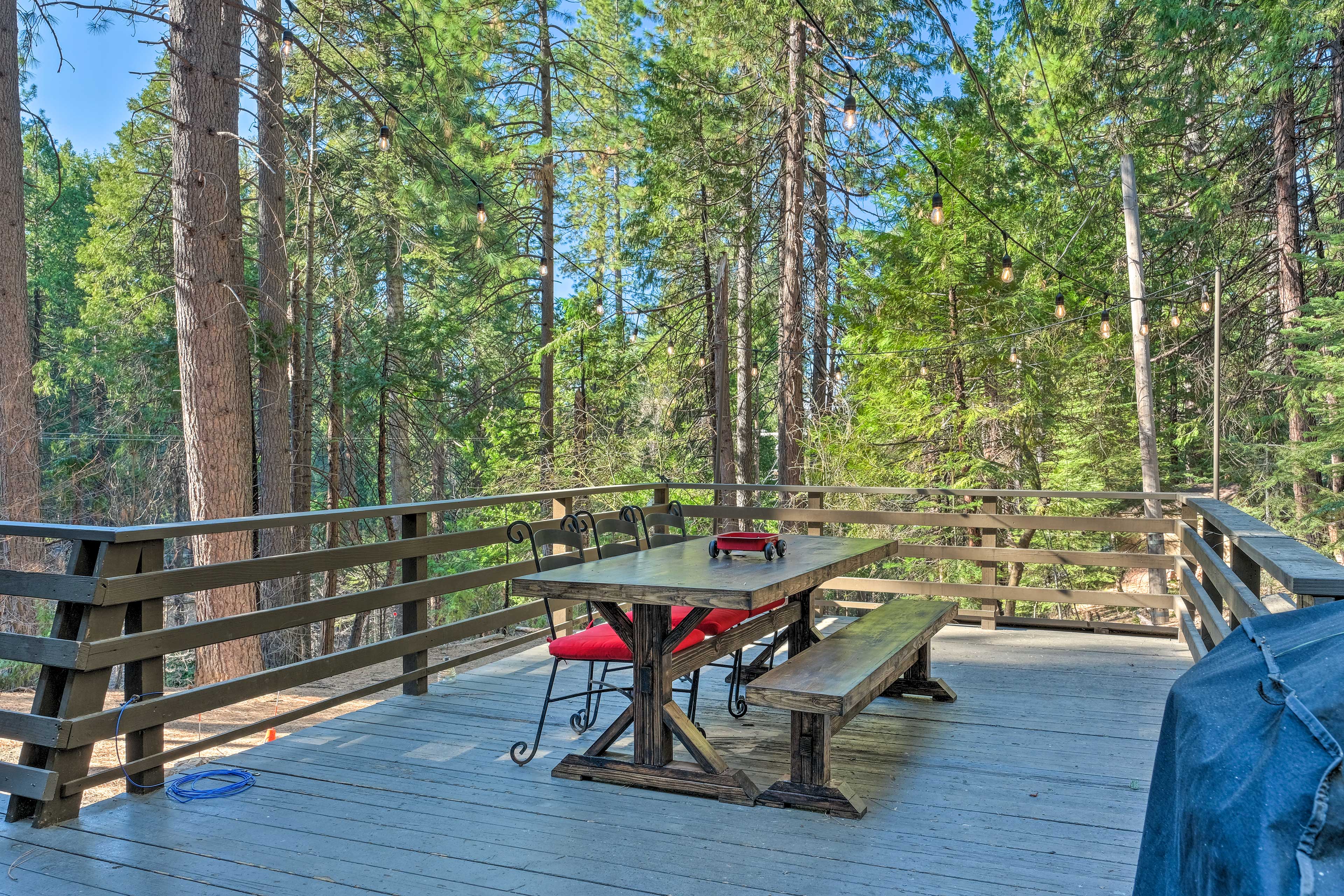 Property Image 2 - Peaceful Arnold Cabin w/ Deck - Walk to Downtown!