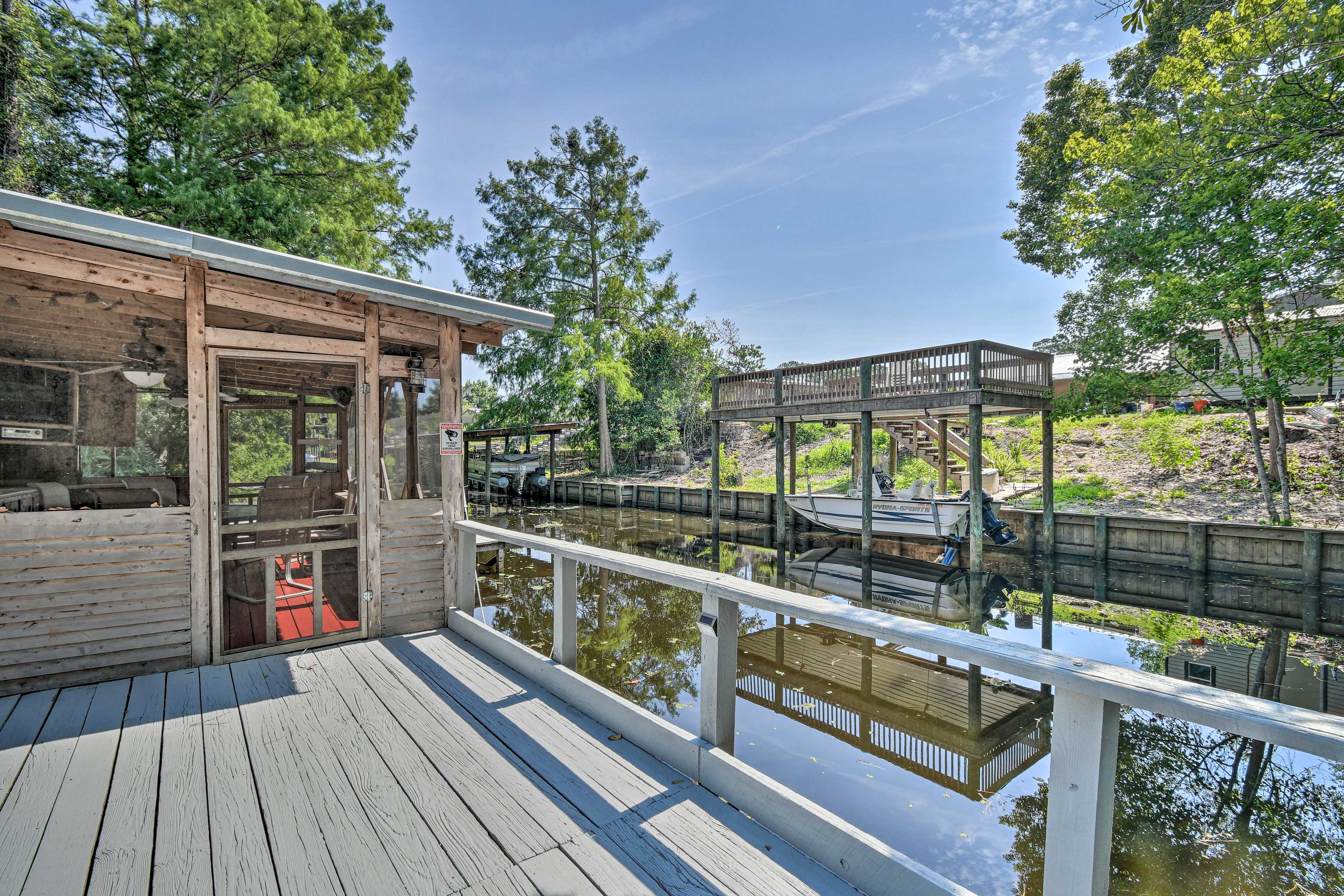 Property Image 1 - Peaceful Satsuma Escape w/ Dunns Creek Access