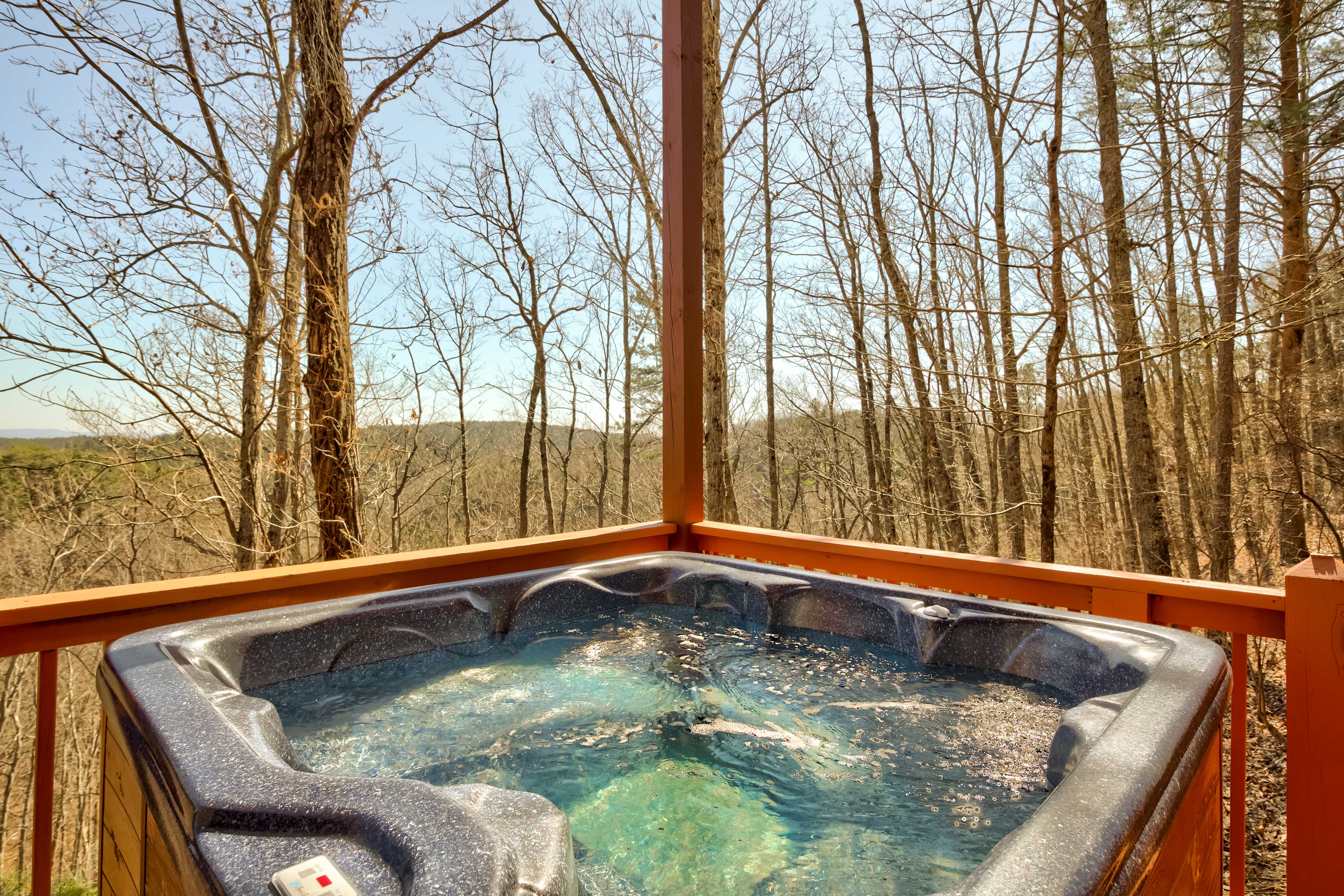 Property Image 2 - ’Owl’s Nest’ Pet-Friendly Cabin w/ Private Hot Tub