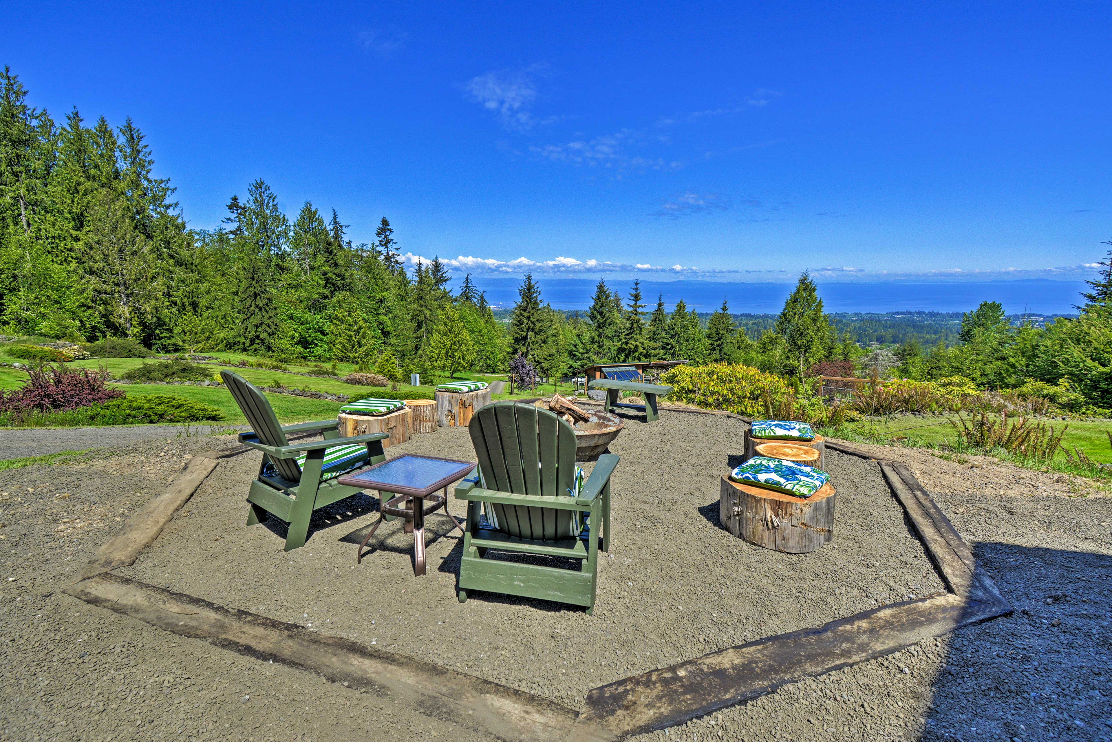 Property Image 1 - Picturesque Port Angeles Cabin w/ Fire Pit!