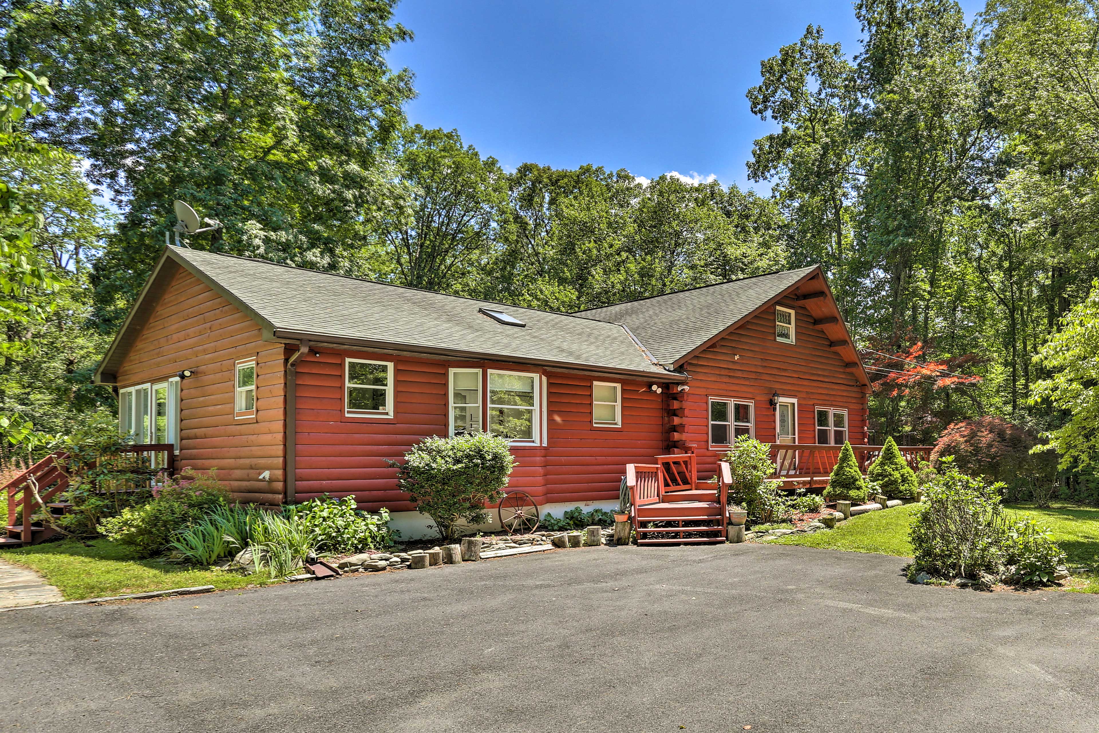 Property Image 1 - Pocono Mountains Cabin w/ Patio, Near Hiking!