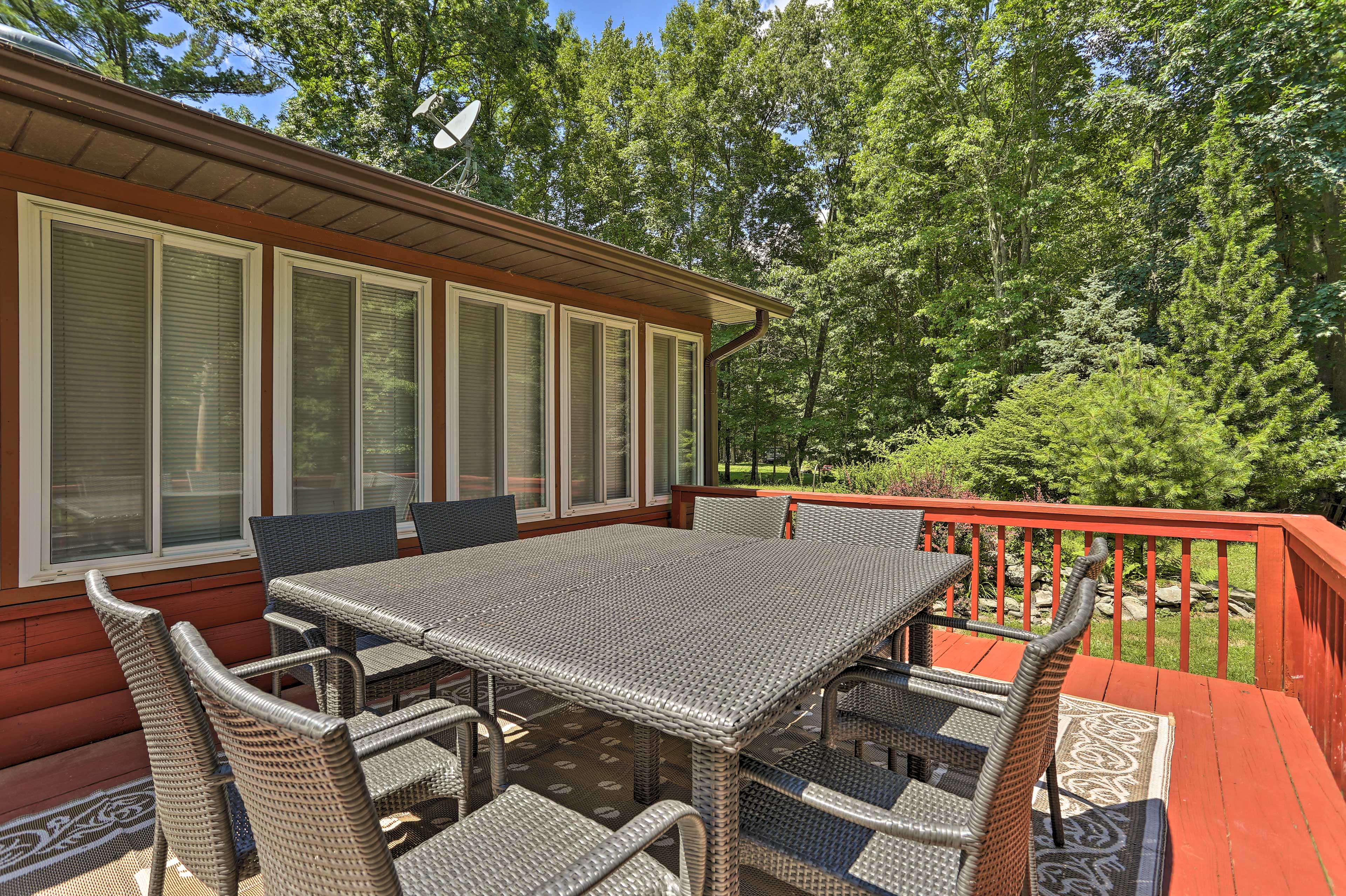 Property Image 2 - Pocono Mountains Cabin w/ Patio, Near Hiking!