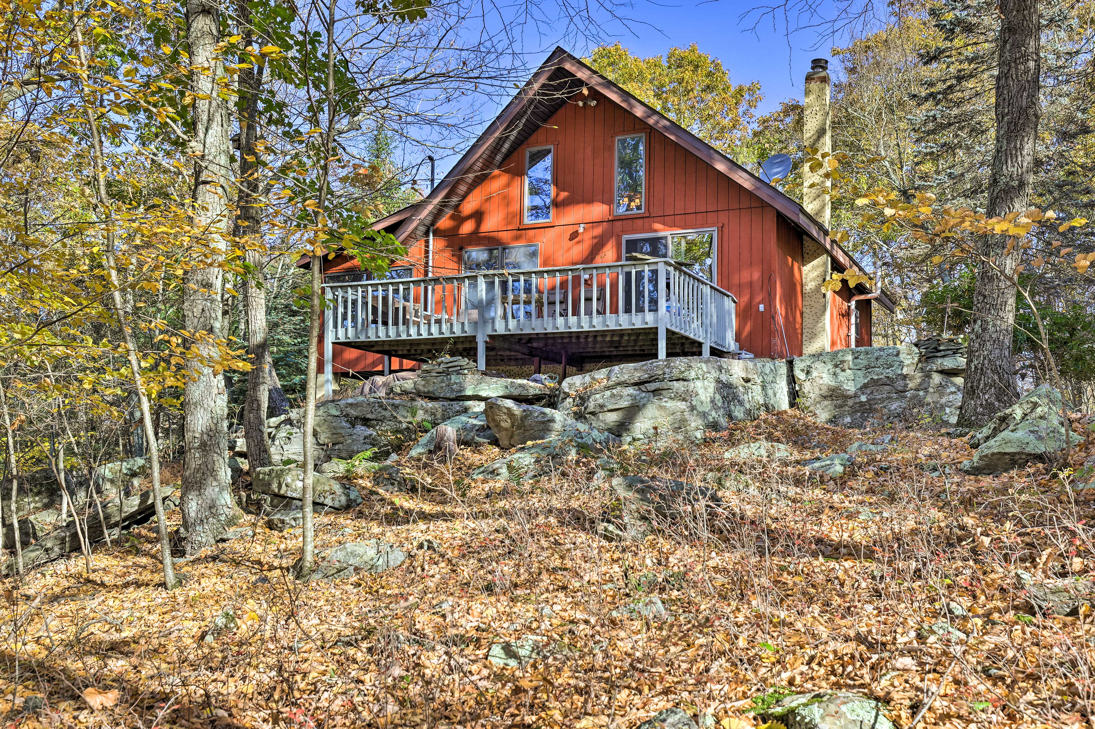 Secluded Cresco Cabin w/ Deck + Forest Views!