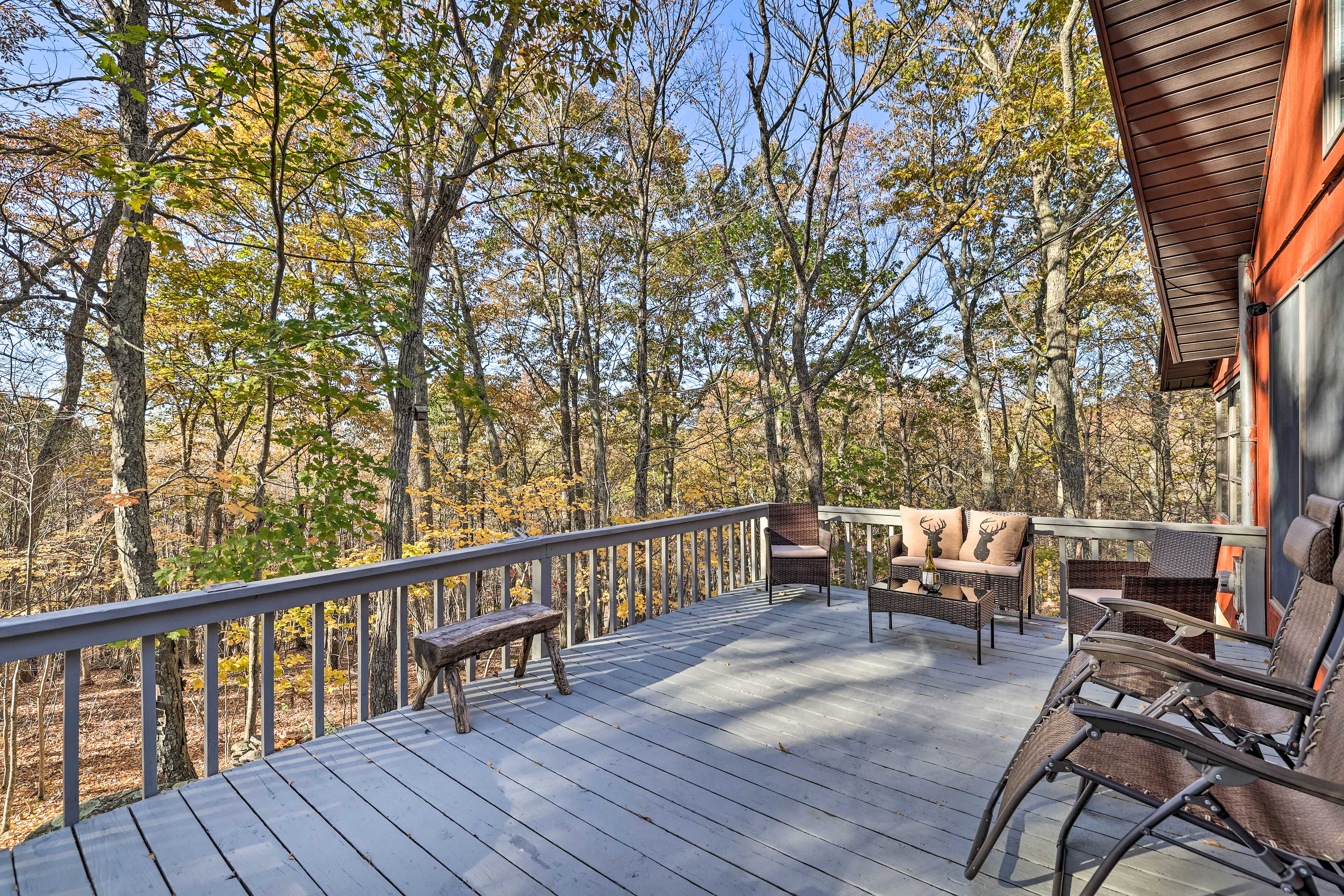 Secluded Cresco Cabin w/ Deck + Forest Views!