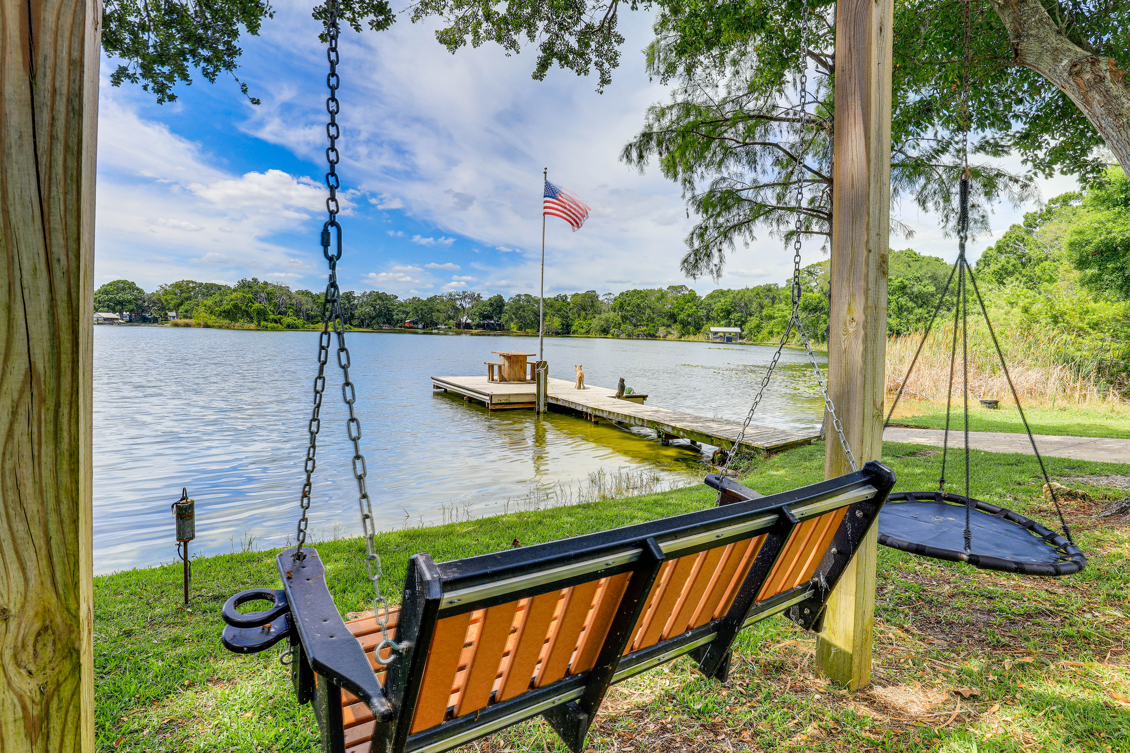 Property Image 1 - Private & Picturesque Escape on Lake Henry!