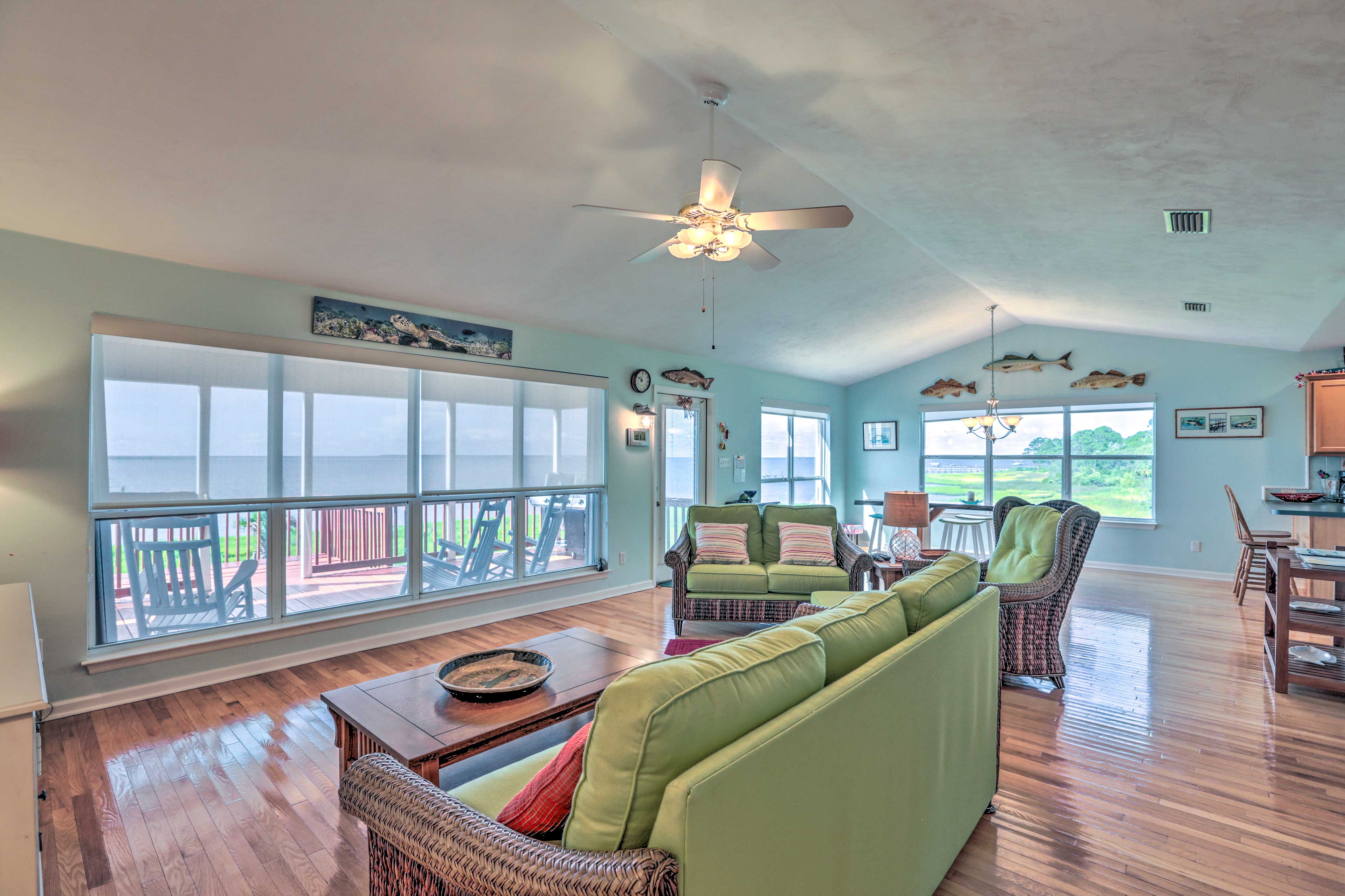 Waterfront Gulf Coast Getaway w/ Boat Dock!