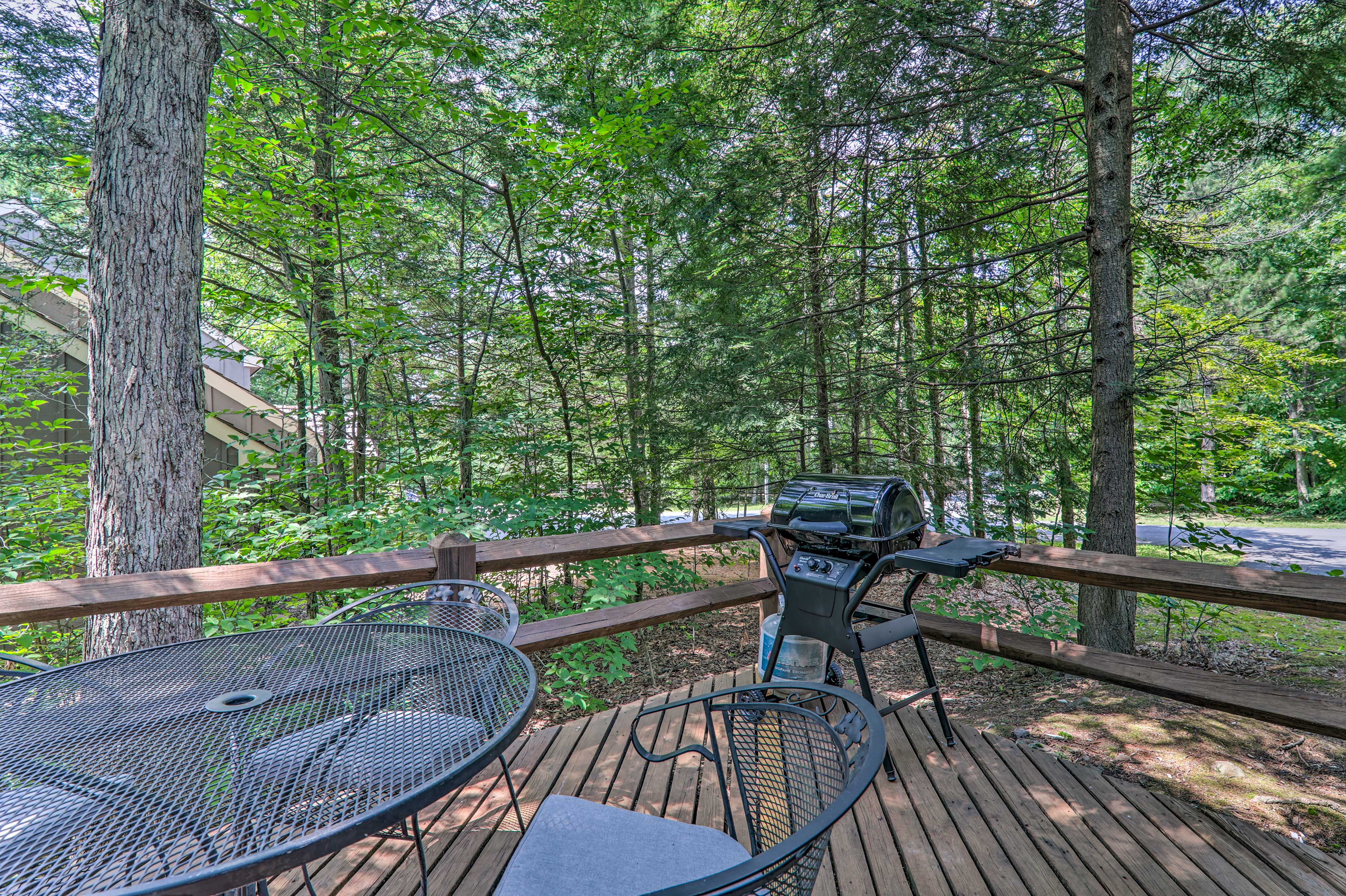 Property Image 2 - Quiet Getaway w/ Deck < 1 Mi to Jack Frost Resort!