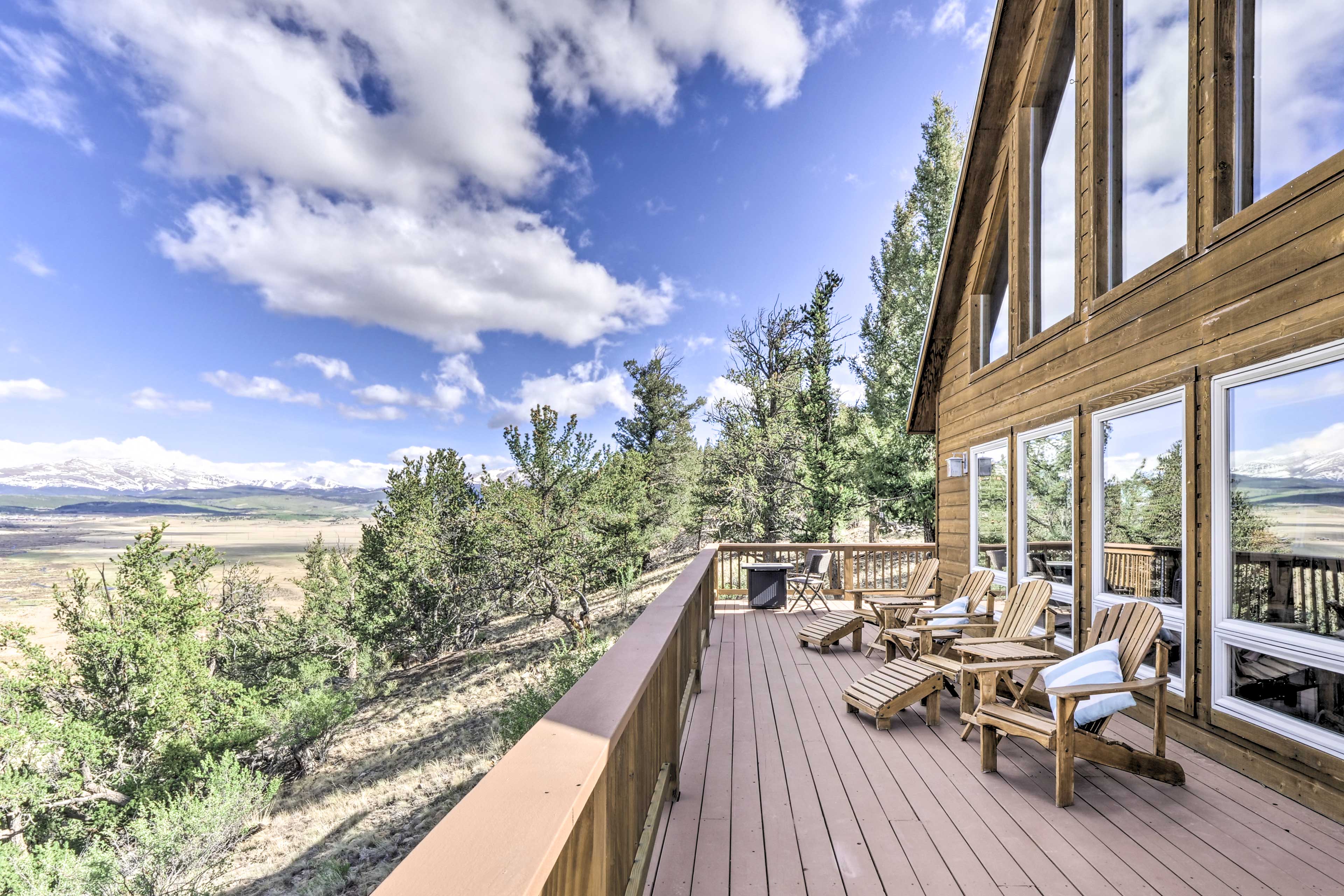 Property Image 1 - Quiet Fairplay Cabin w/ Rocky Mountain Views!