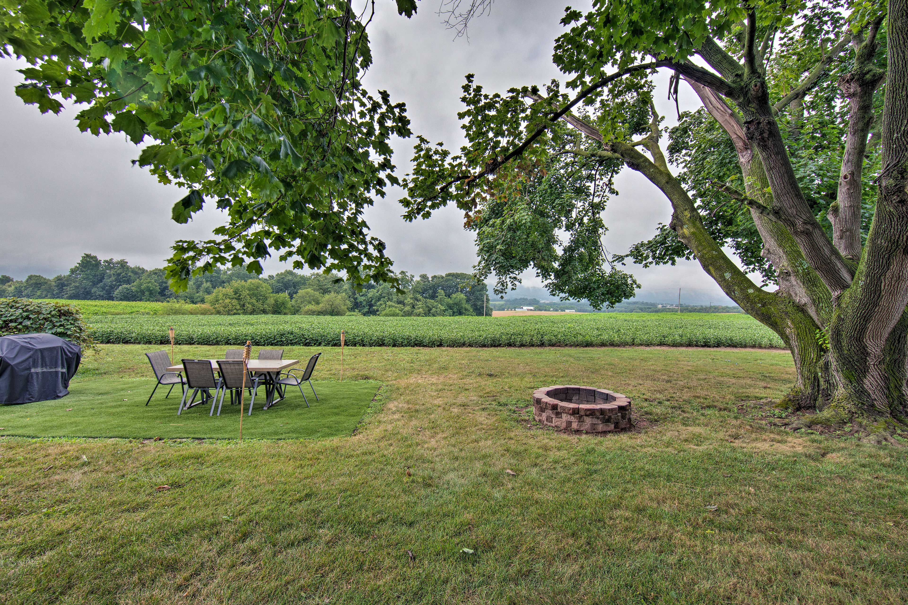 Property Image 2 - Quiet Elizabethville Home w/ Fire Pit + Views