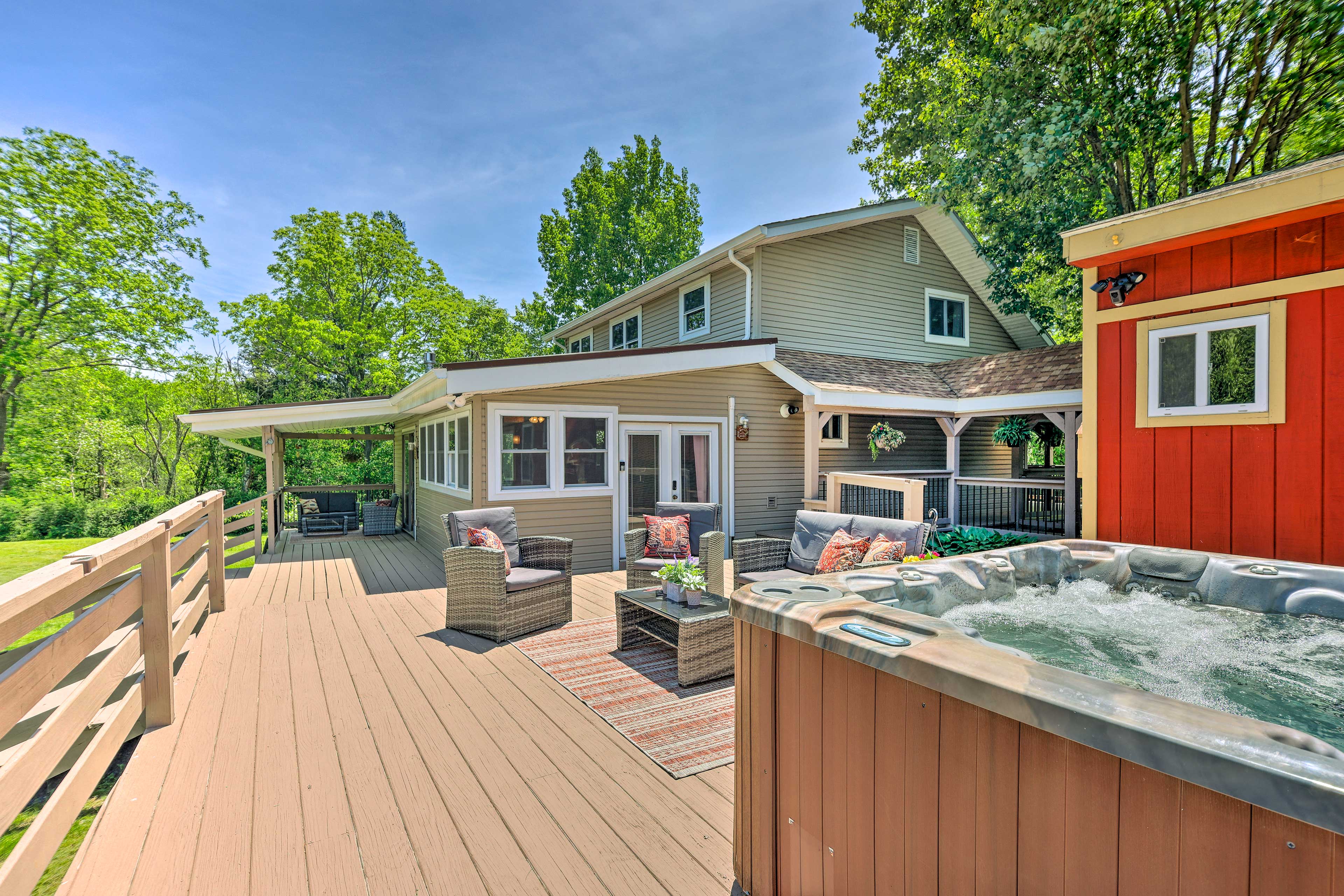 Property Image 1 - Albrightsville Home w/ Hot Tub Near Lake Harmony