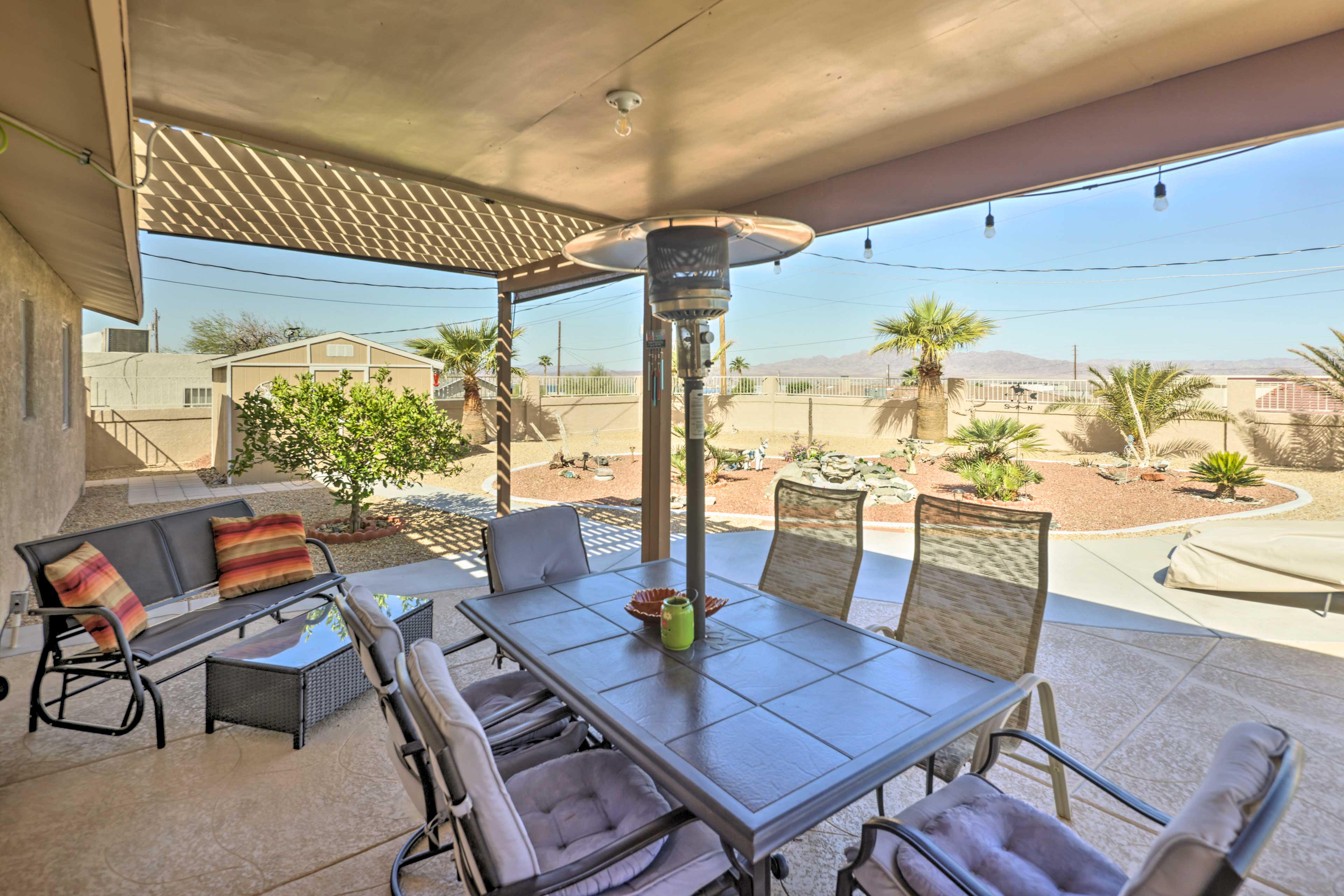 Property Image 1 - Peaceful Home w/ Pool & Views: 2 Mi to Lake Havasu