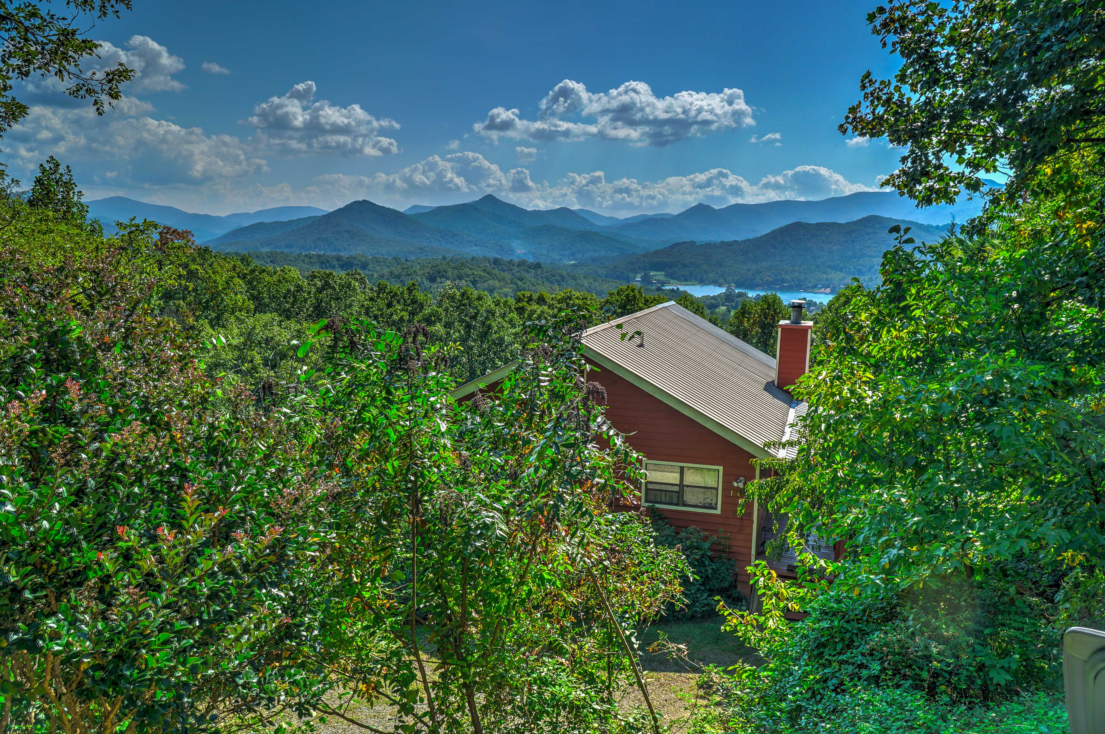 Property Image 1 - ’Frog Leap’ Hiawassee Cabin w/ Blue Ridge Mtn View