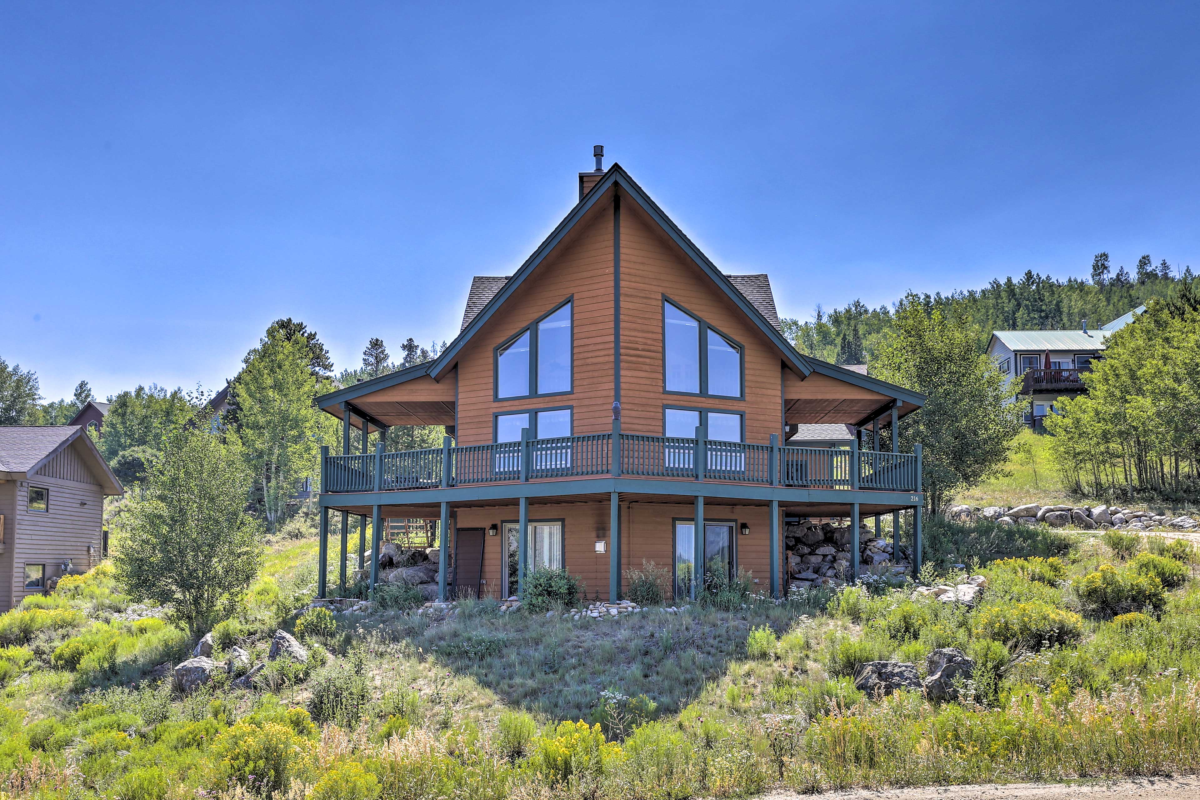 Property Image 1 - Grand Granby Retreat w/ Deck, Bar & Mountain Views