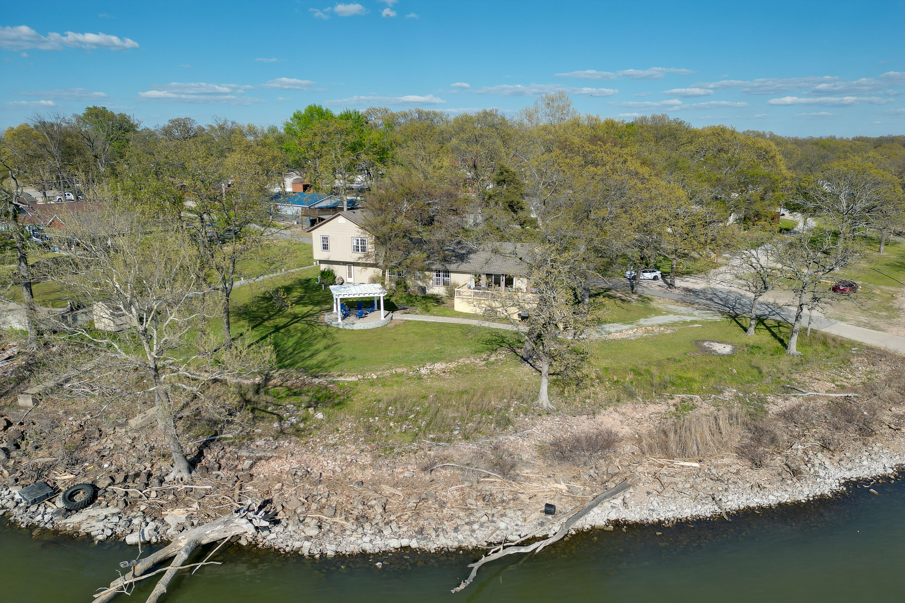 Property Image 2 - Waterfront Grove Home w/ Shared Boat Ramp!