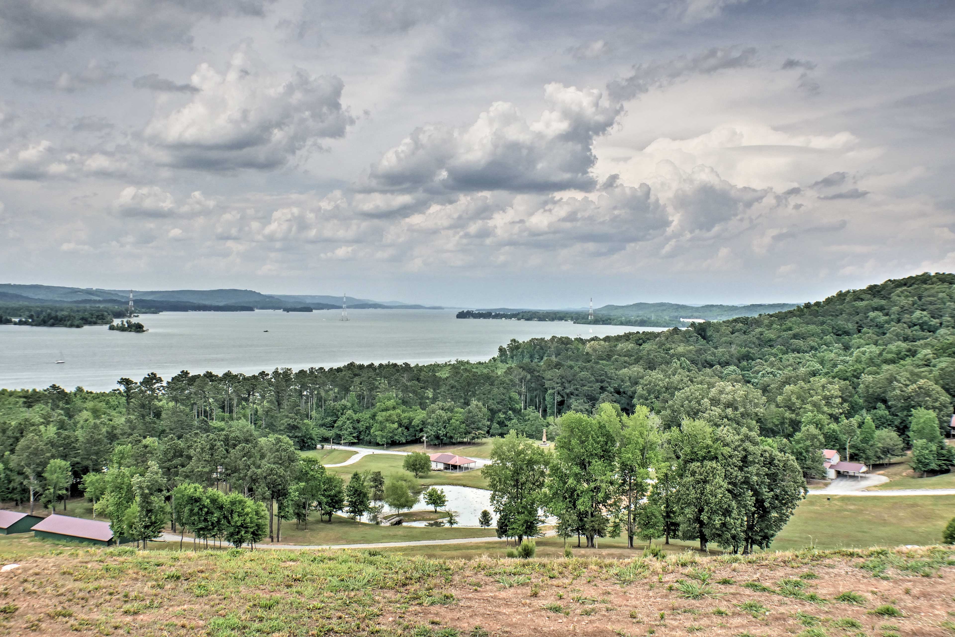 Property Image 2 - Guntersville Cabin w/ Views - Hike to Lake!