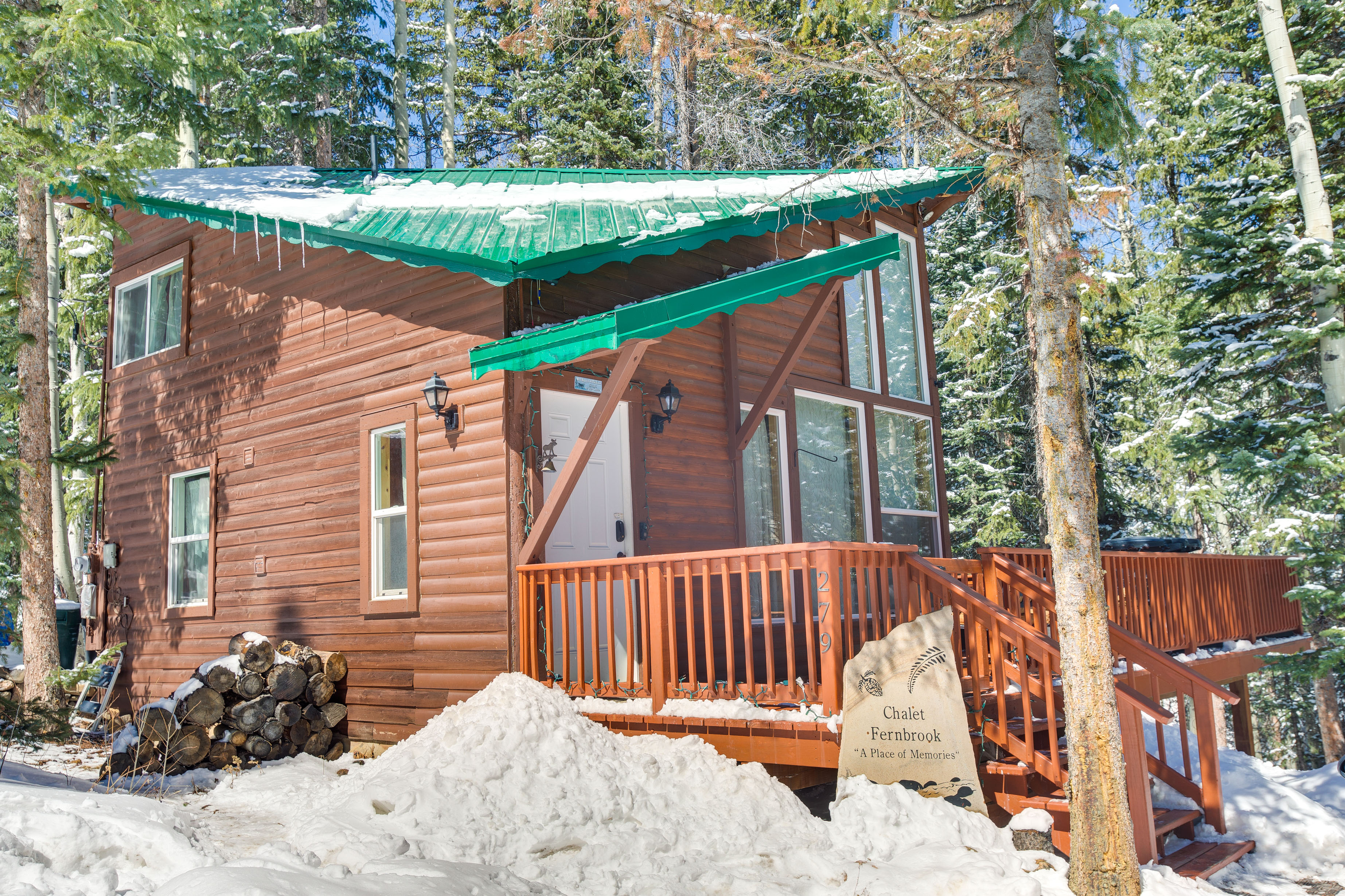 Property Image 2 - Idaho Springs Cabin w/ Hot Tub on Half Acre!