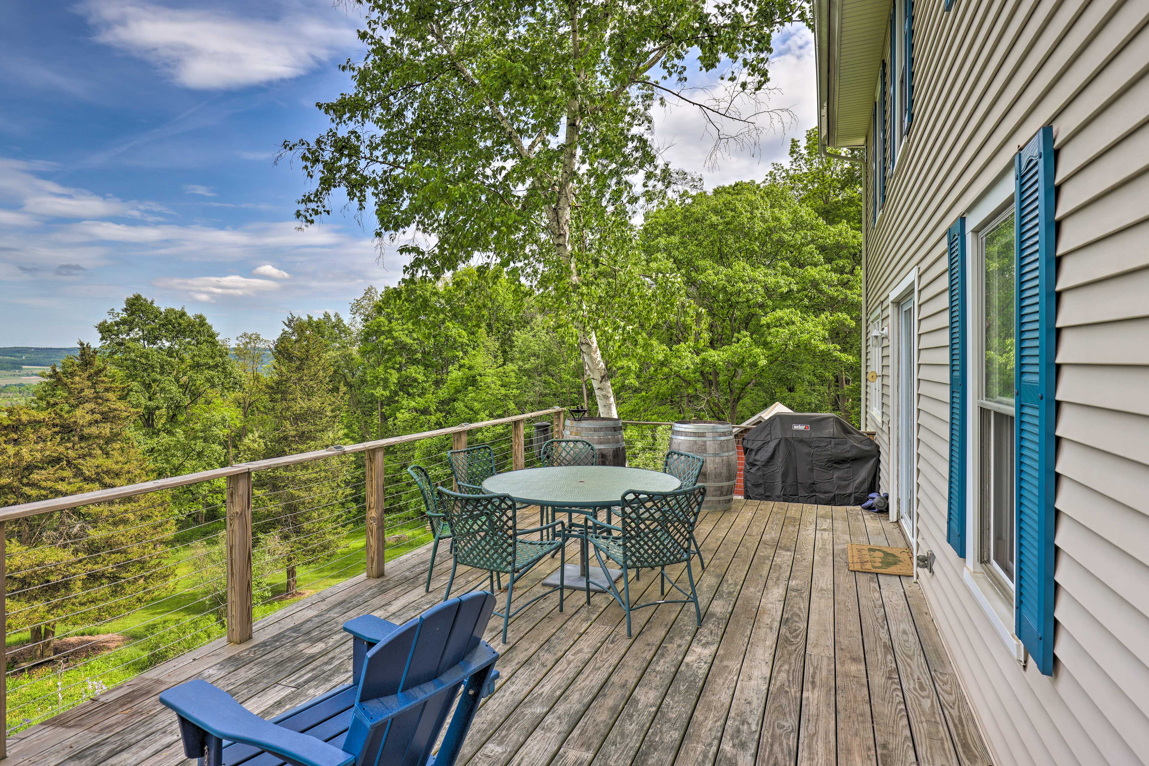 Property Image 2 - Spectacular Views w/ Deck, Fire Pit, & Game Room!